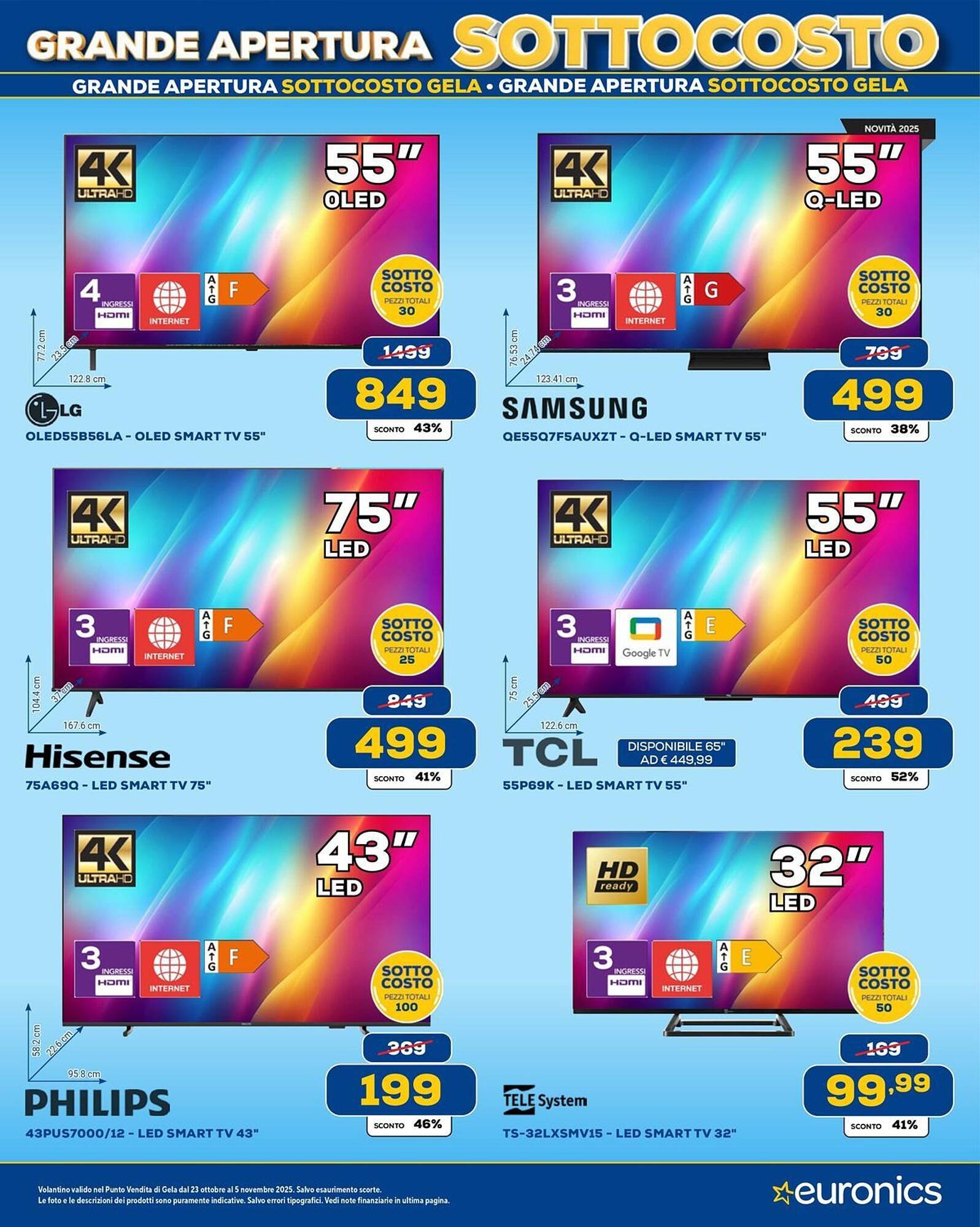 Volantino Euronics (2025-10-27 - 2025-11-05)