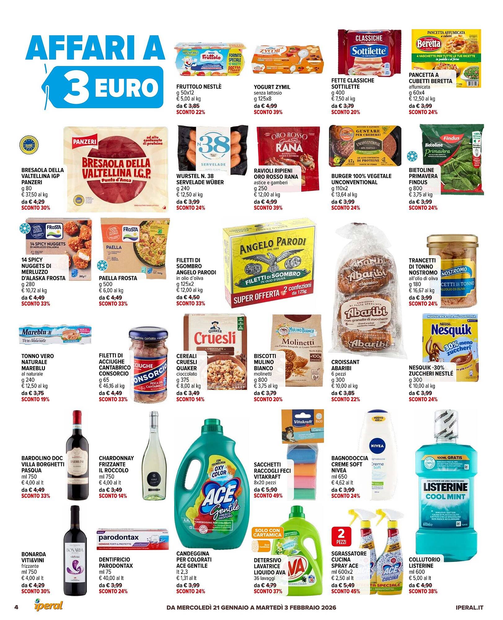 Volantino Iperal (2026-01-21 - 2026-02-03)