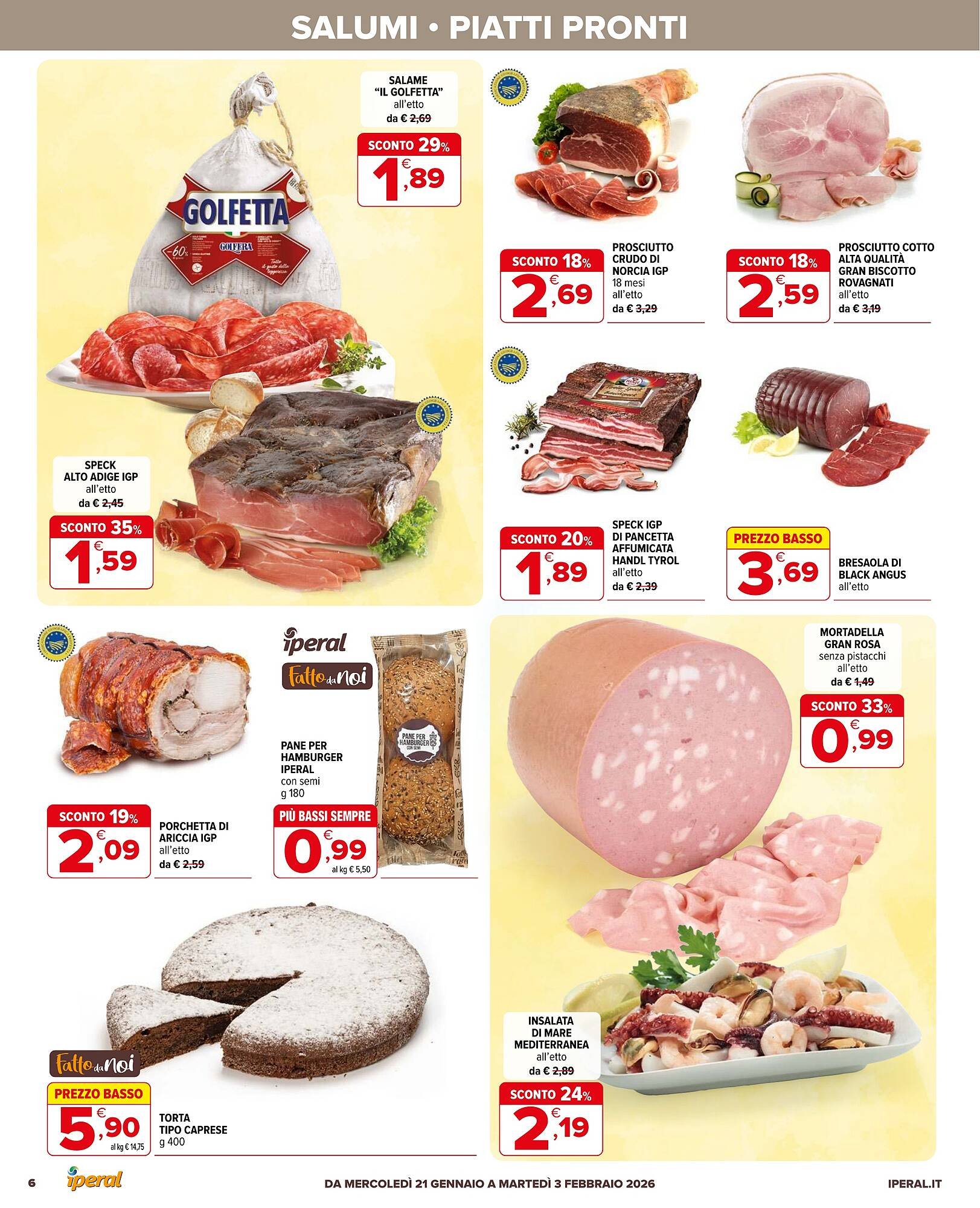 Volantino Iperal (2026-01-21 - 2026-02-03)