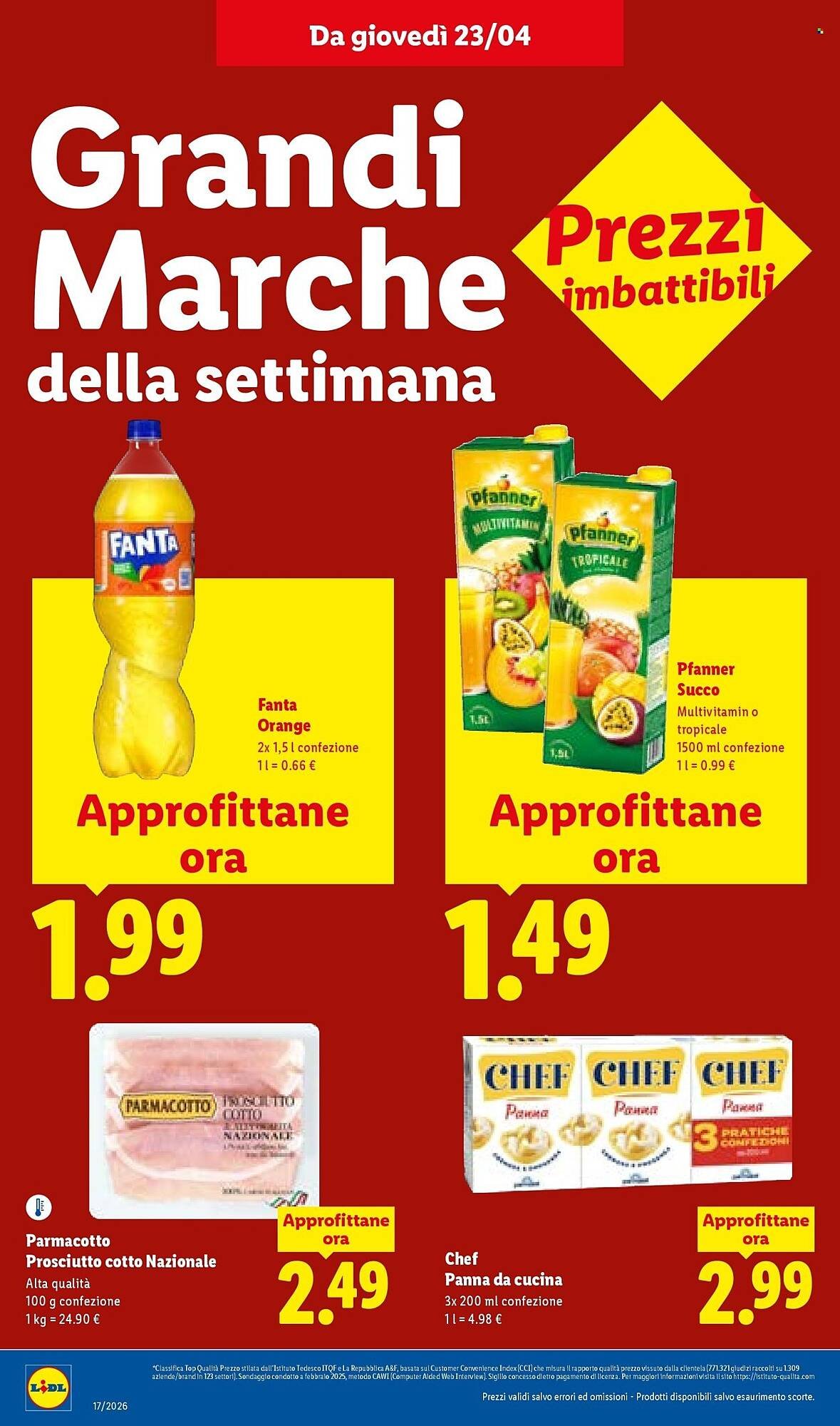 Volantino Lidl (2026-04-23 - 2026-04-29)