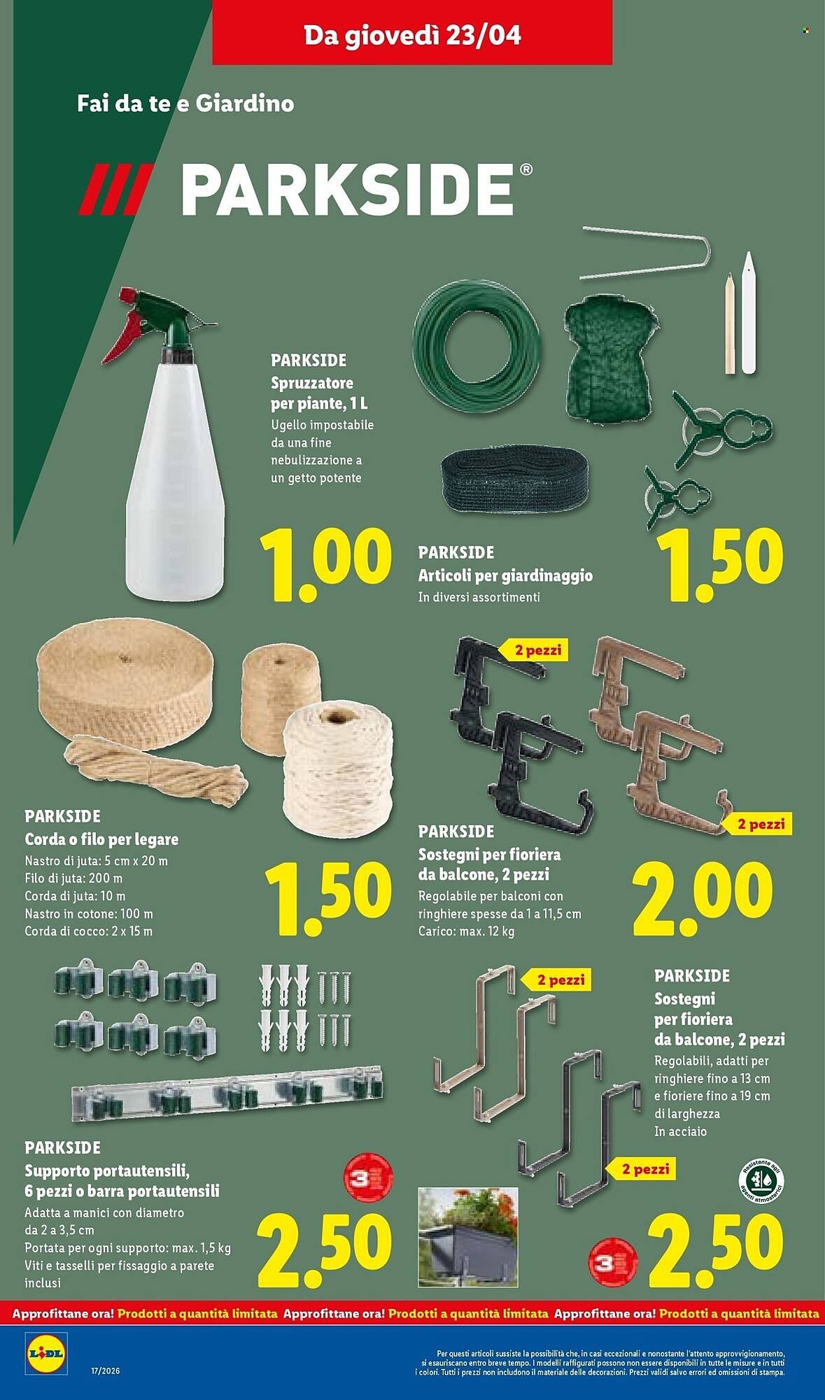 Volantino Lidl (2026-04-23 - 2026-04-29)