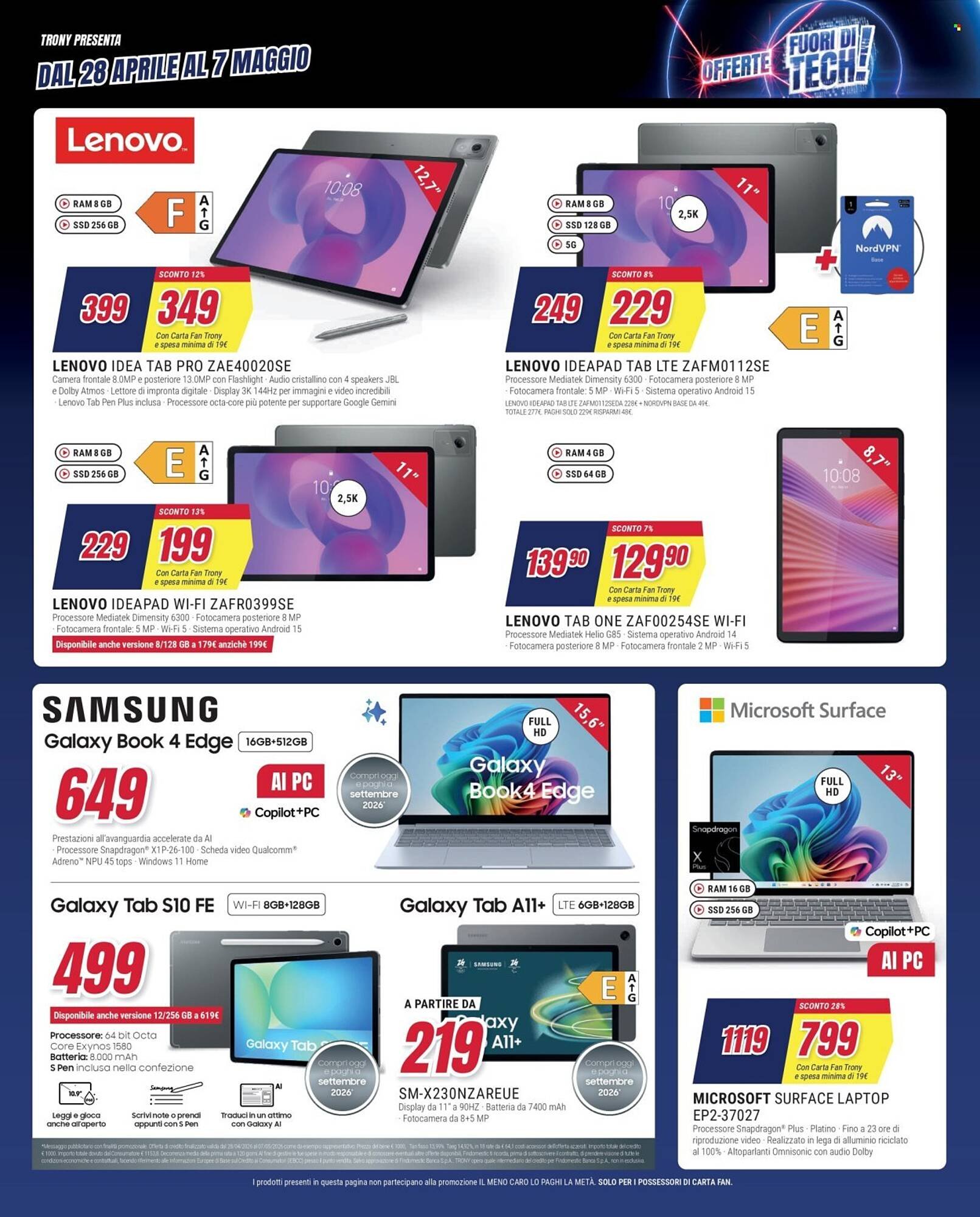 Volantino Trony (2026-04-28 - 2026-05-20)