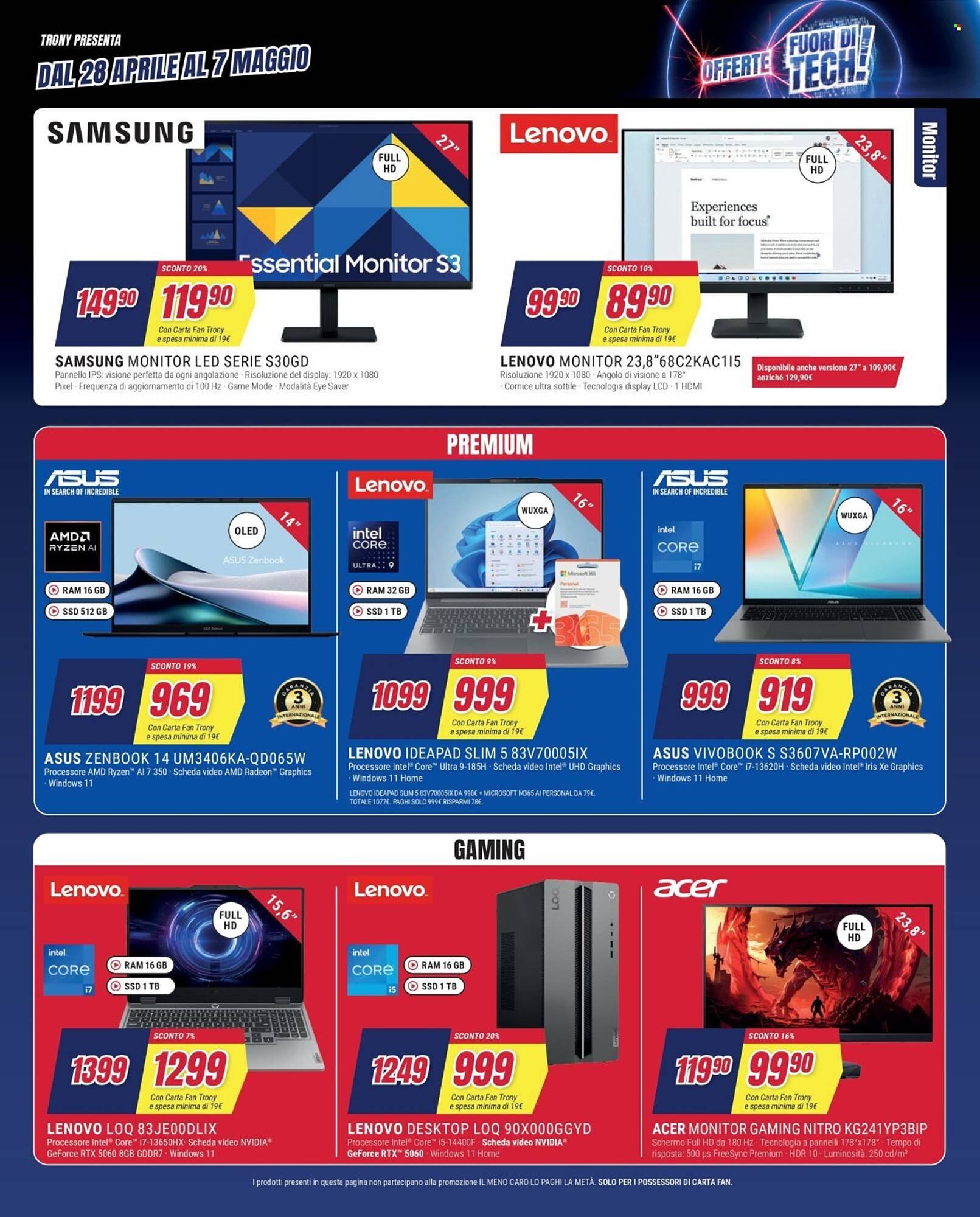 Volantino Trony (2026-04-28 - 2026-05-20)