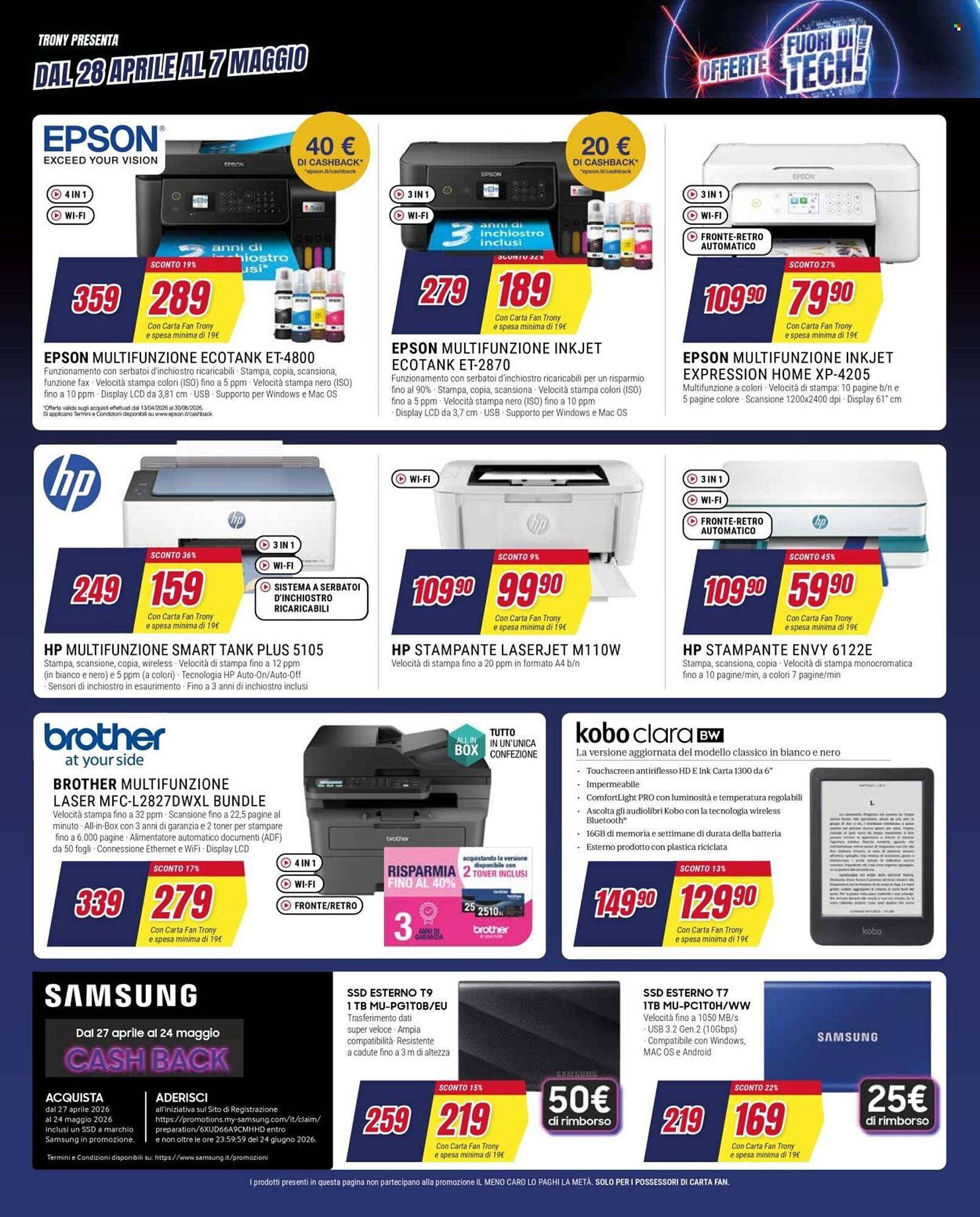 Volantino Trony (2026-04-28 - 2026-05-20)