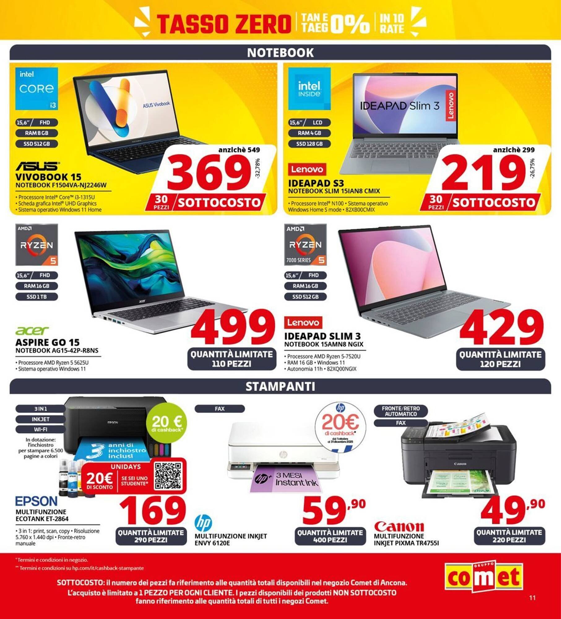 Volantino Comet (2025-10-23 - 2025-10-30)