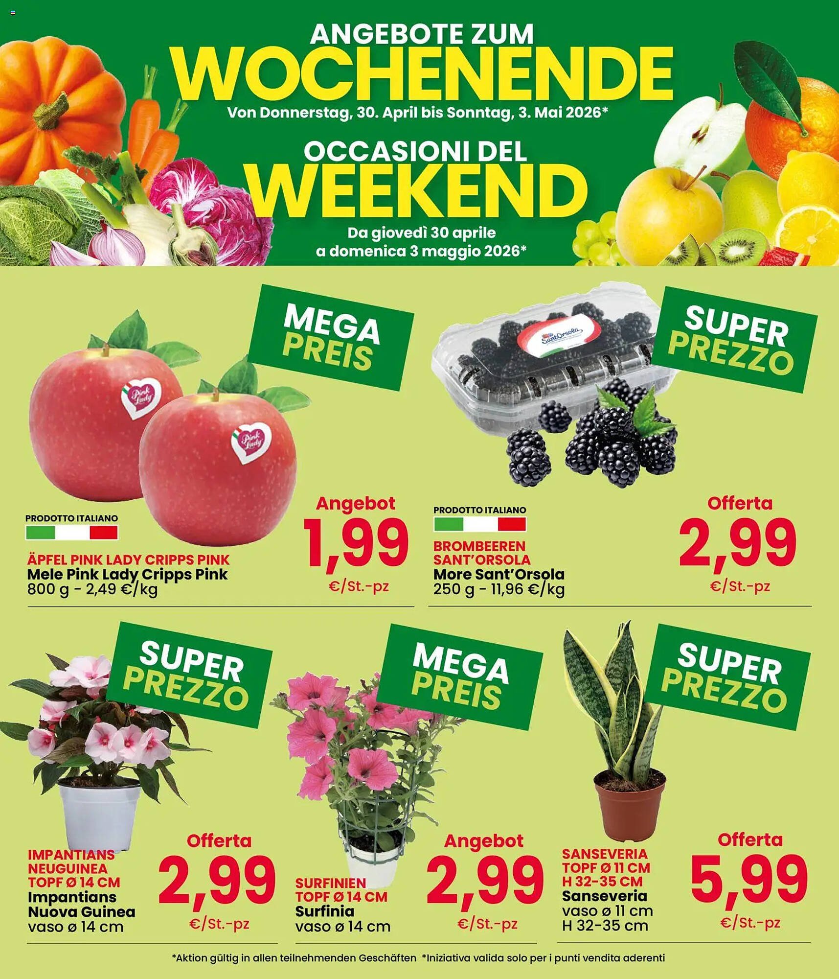 Volantino Eurospar (2026-04-30 - 2026-05-03)