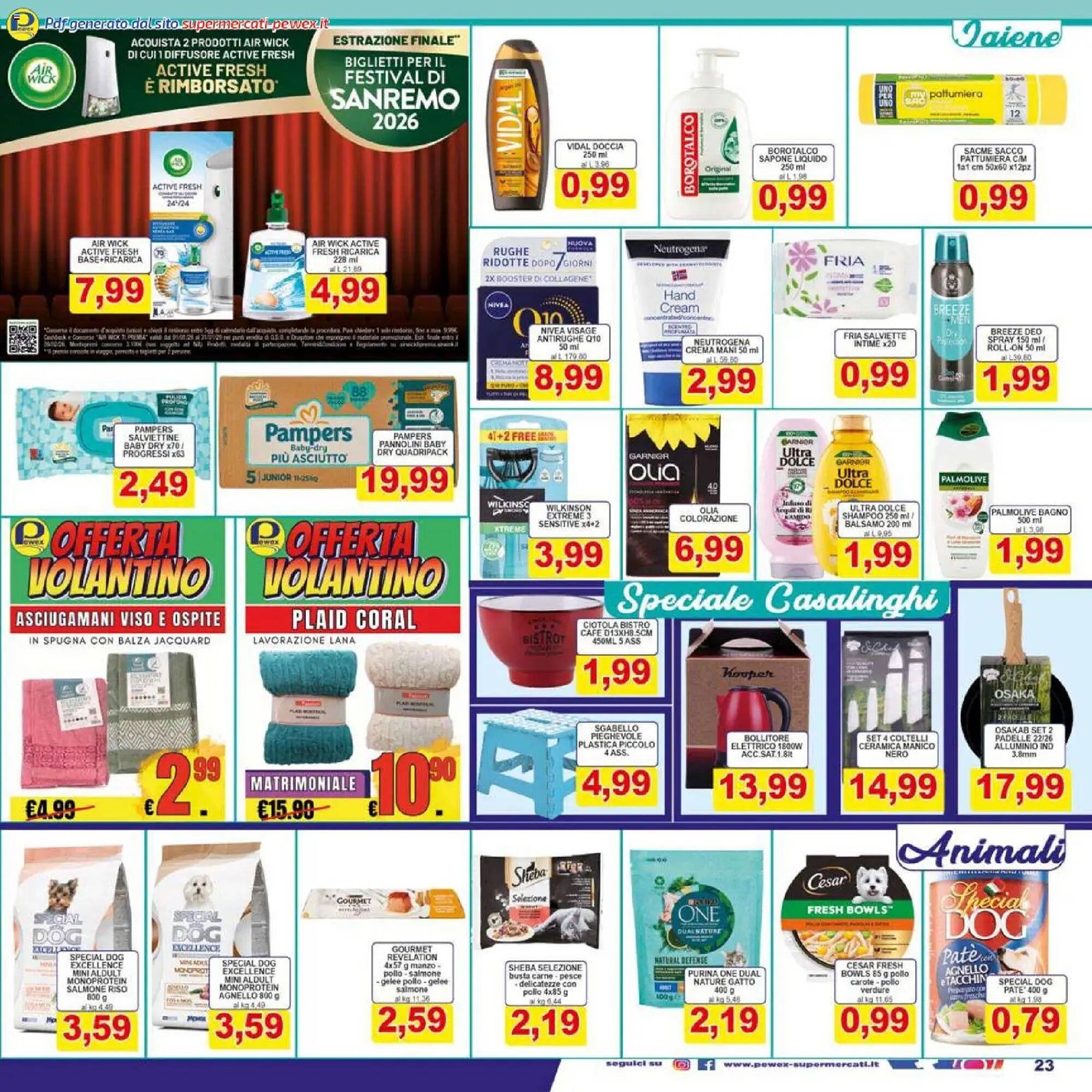 Volantino Pewex (2026-01-16 - 2026-01-25)