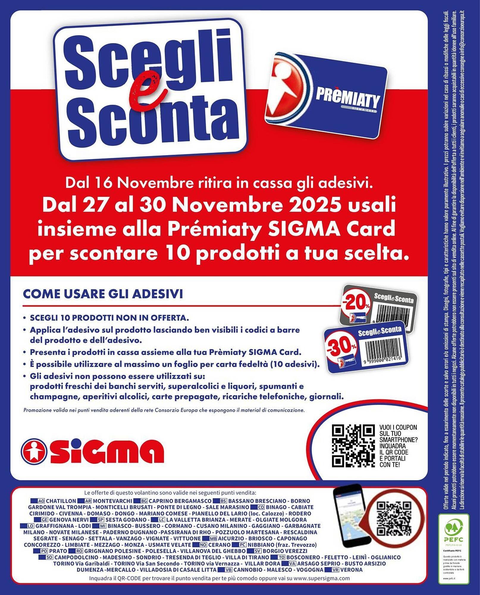 Volantino Sigma (2025-11-17 - 2025-11-26)