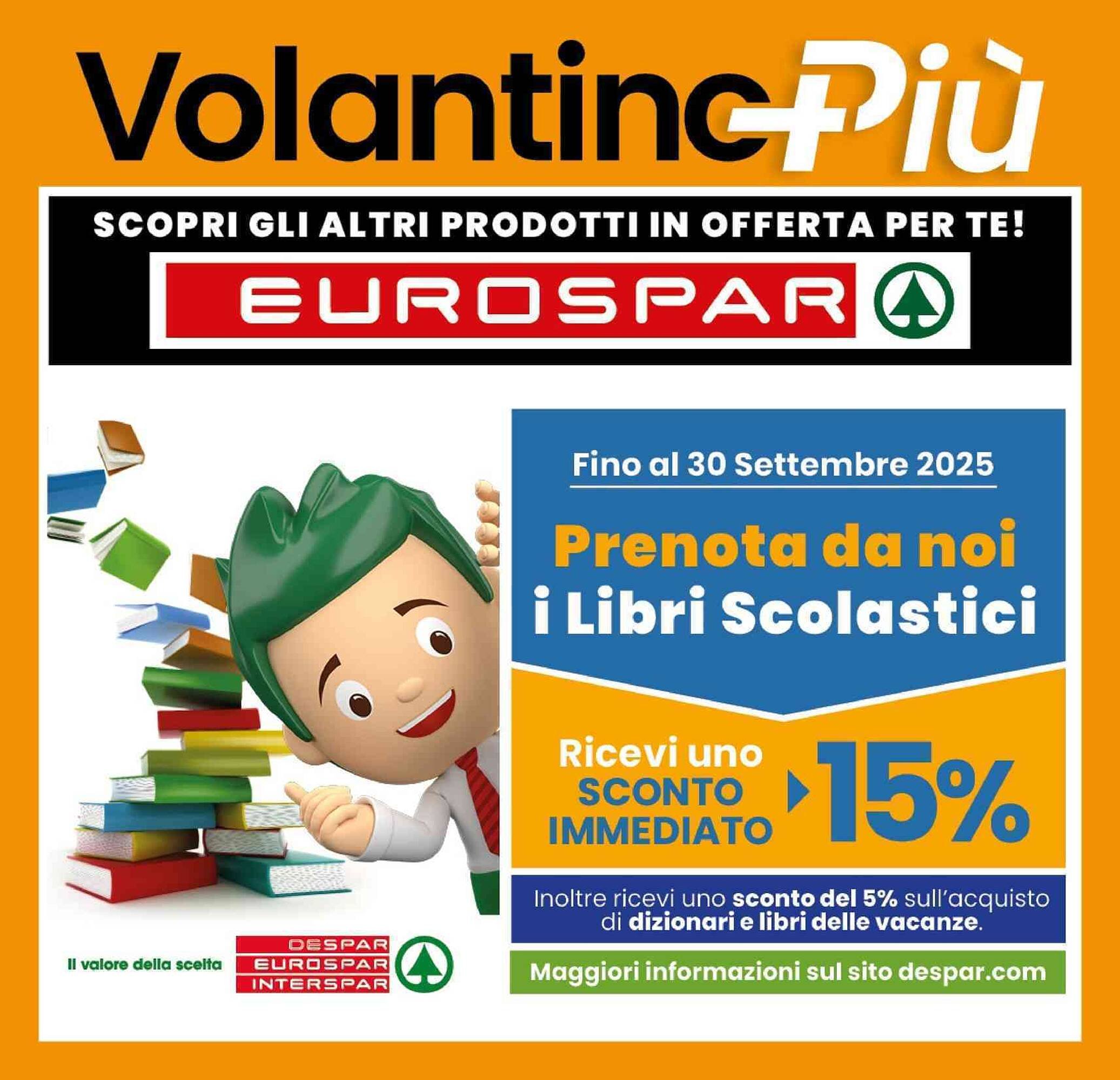 Volantino Eurospar (2025-07-21 - 2025-07-31)
