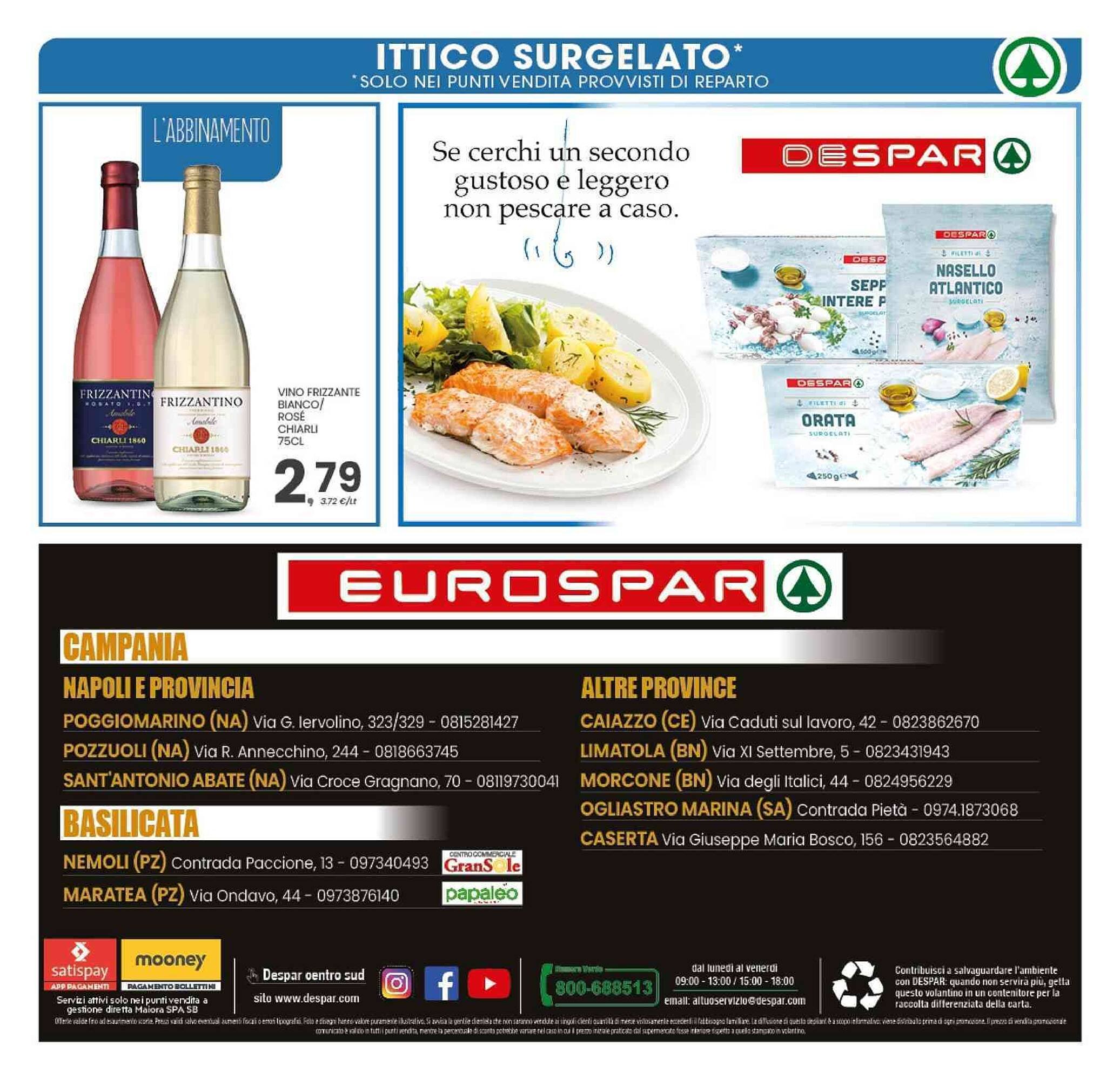 Volantino Eurospar (2025-07-21 - 2025-07-31)