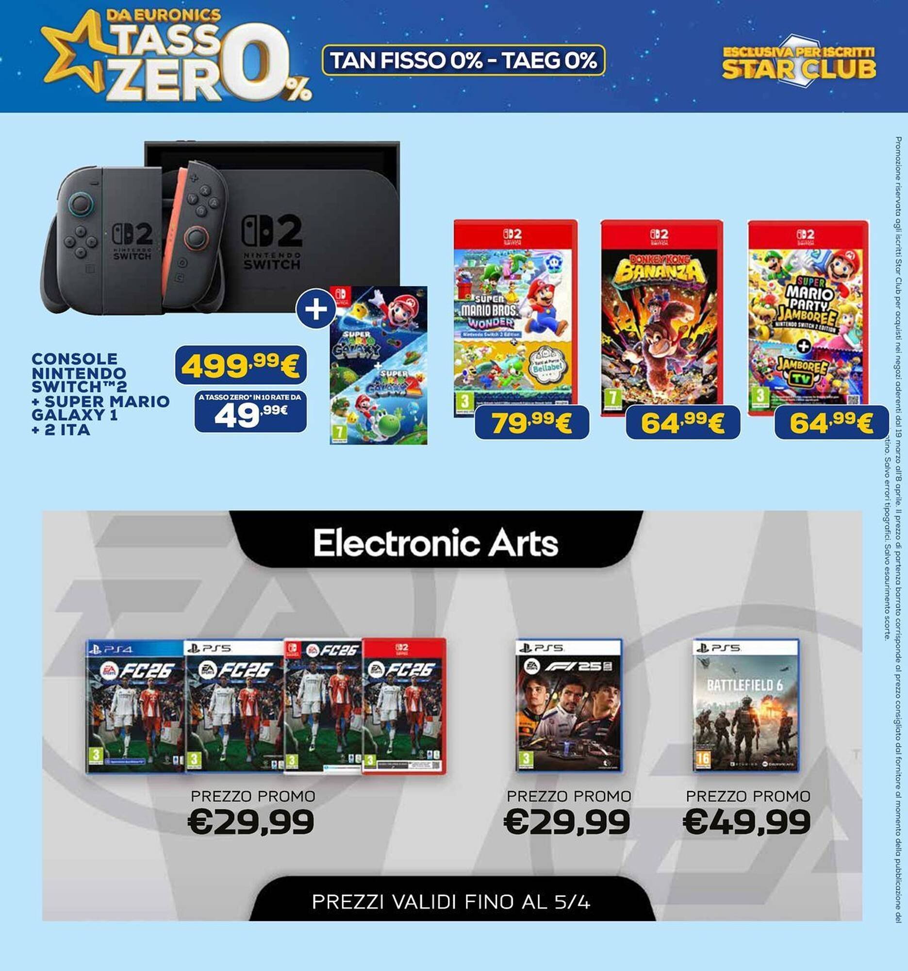 Volantino Euronics (2026-03-19 - 2026-04-08)