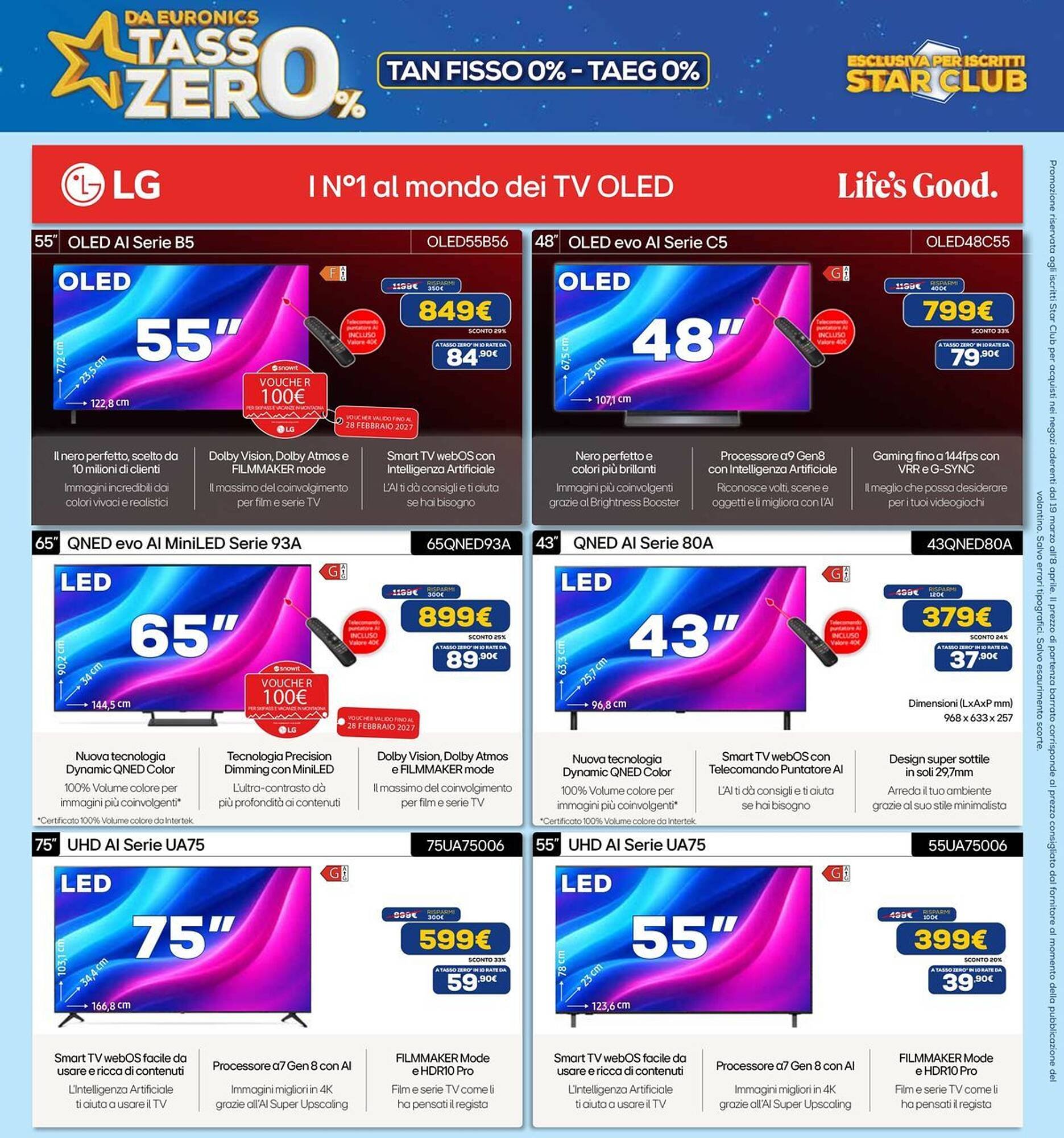 Volantino Euronics (2026-03-19 - 2026-04-08)