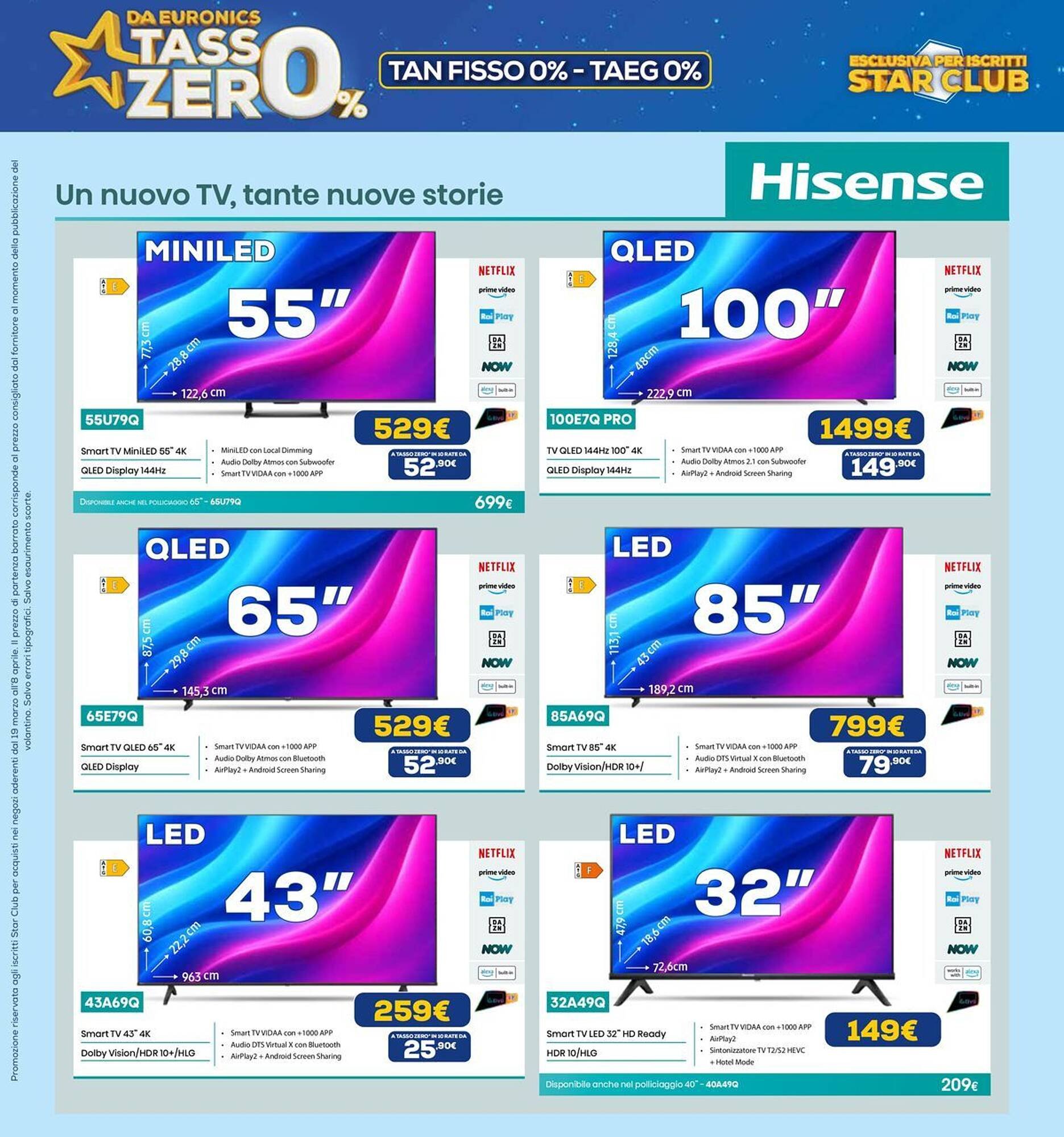 Volantino Euronics (2026-03-19 - 2026-04-08)