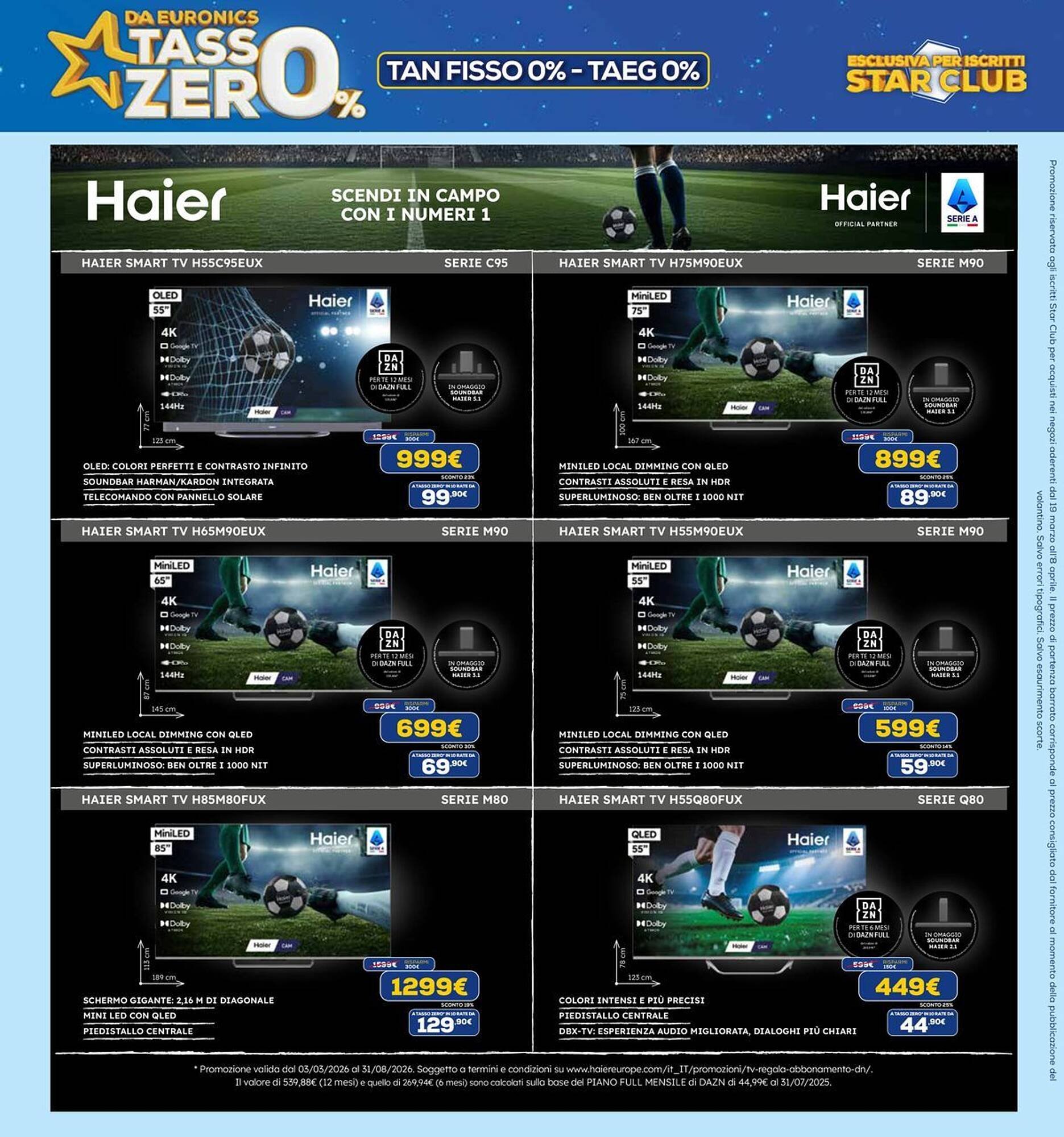 Volantino Euronics (2026-03-19 - 2026-04-08)