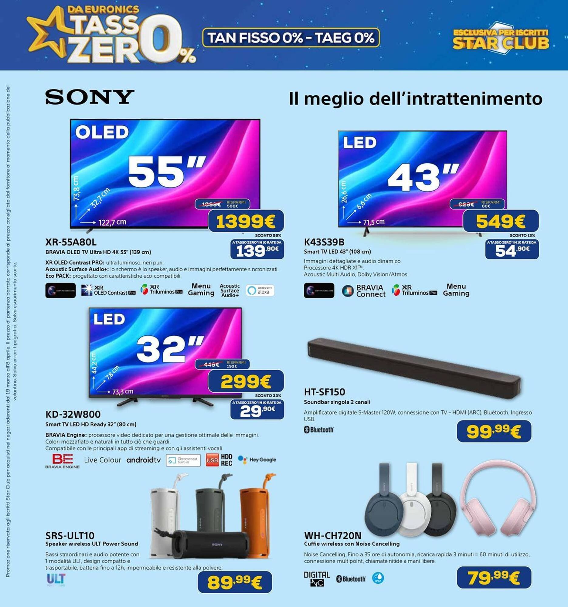 Volantino Euronics (2026-03-19 - 2026-04-08)