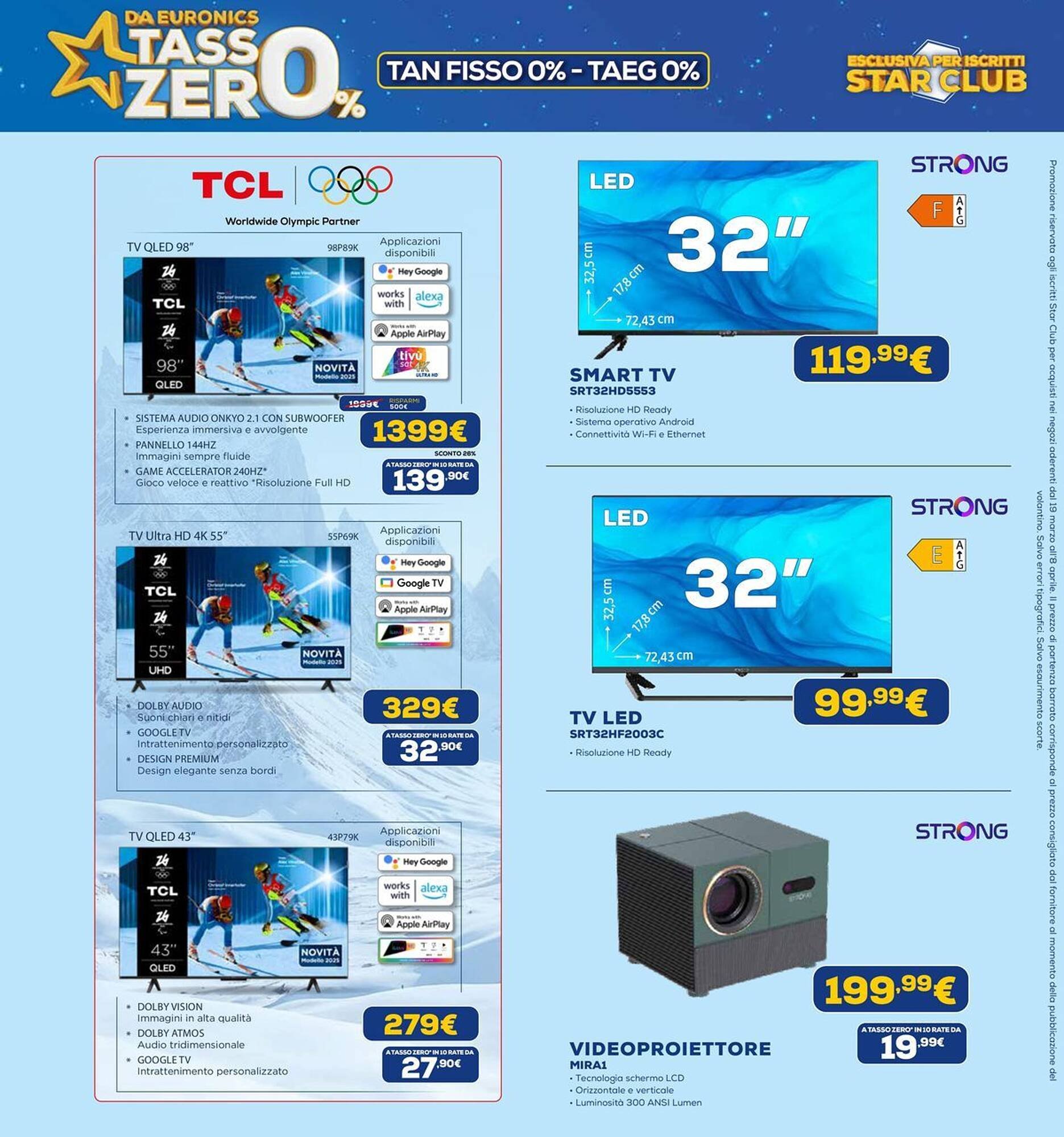 Volantino Euronics (2026-03-19 - 2026-04-08)