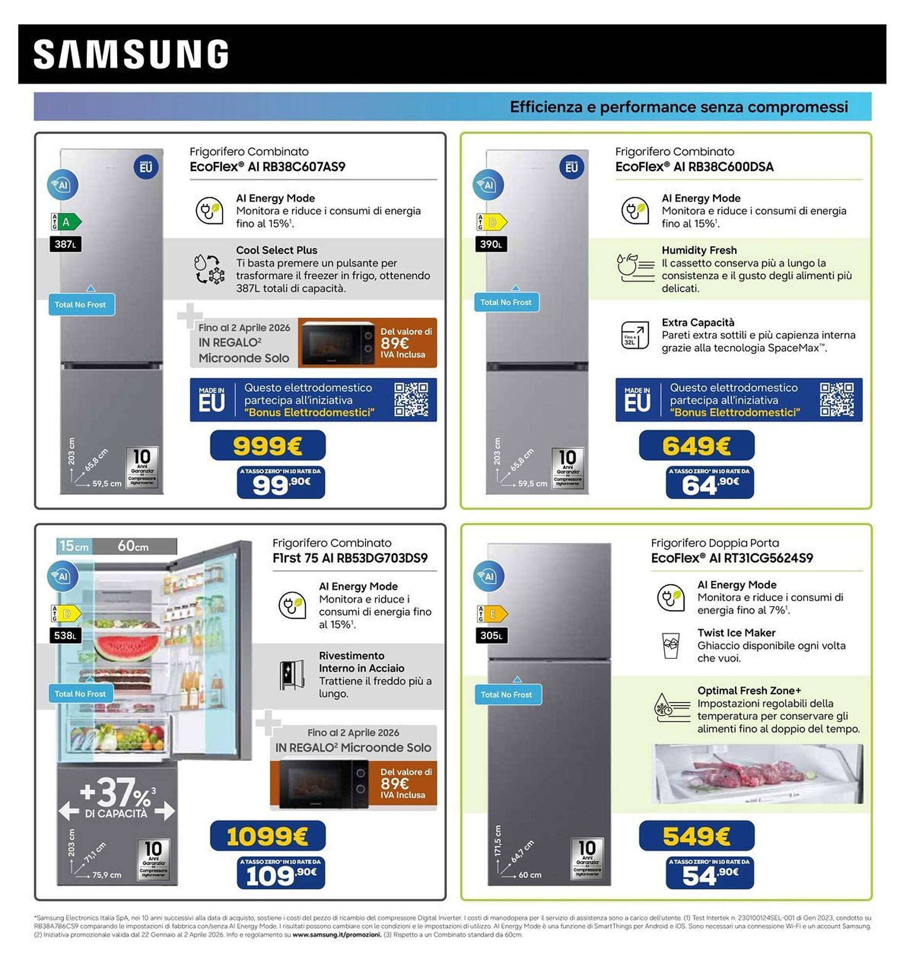 Volantino Euronics (2026-03-19 - 2026-04-08)