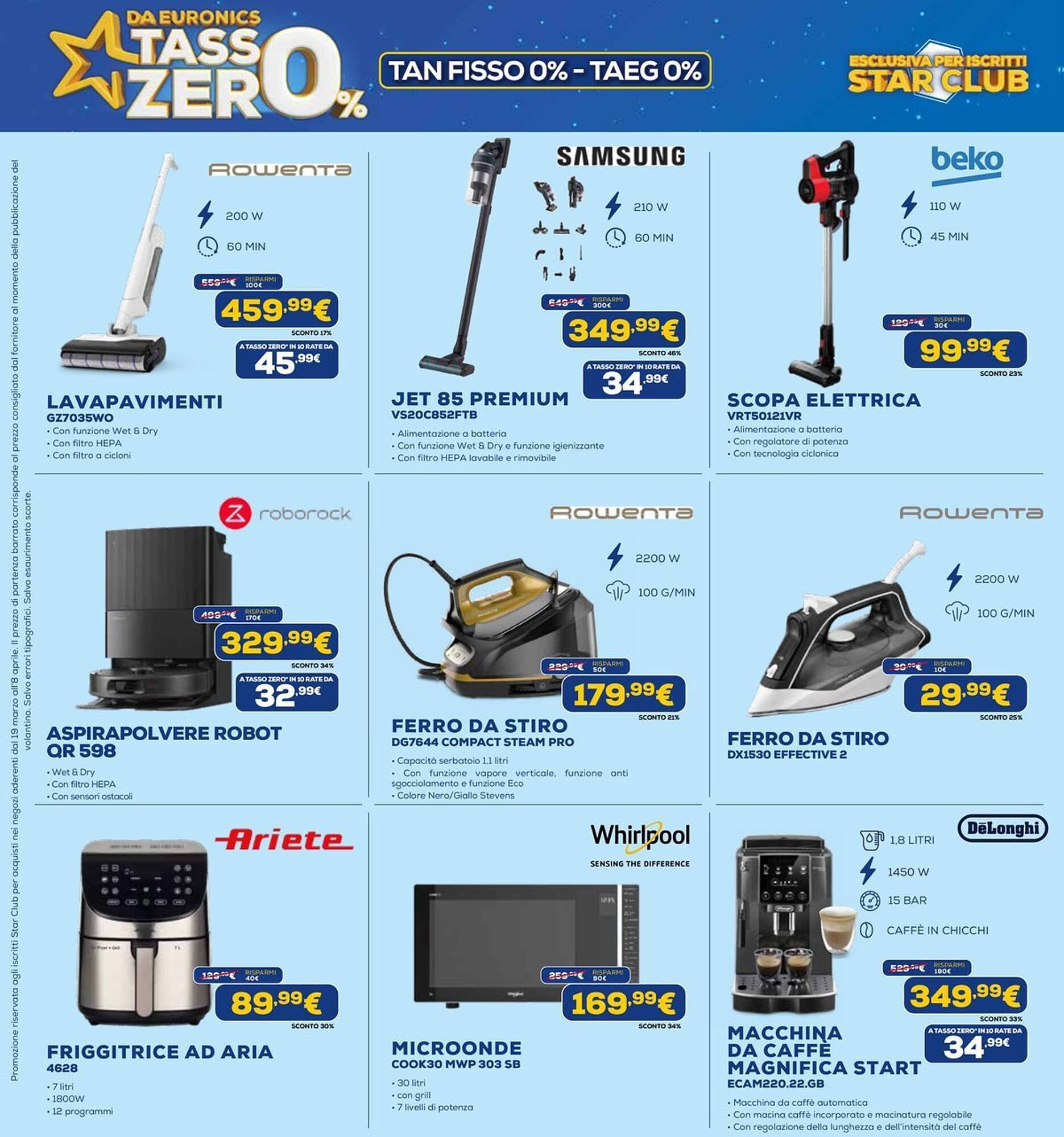 Volantino Euronics (2026-03-19 - 2026-04-08)