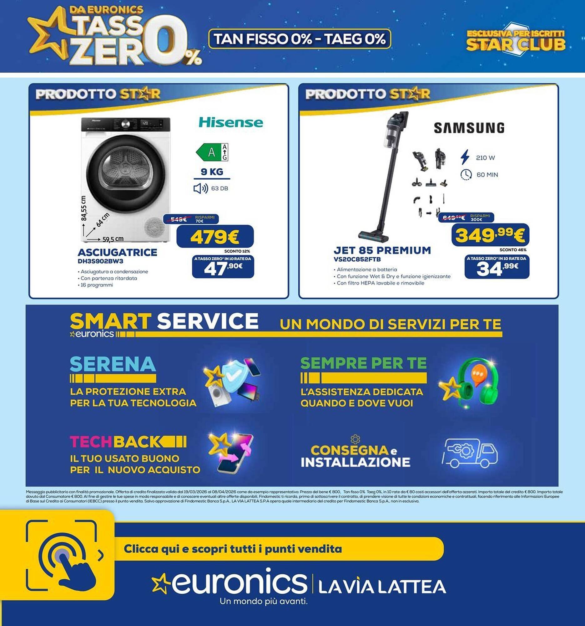 Volantino Euronics (2026-03-19 - 2026-04-08)