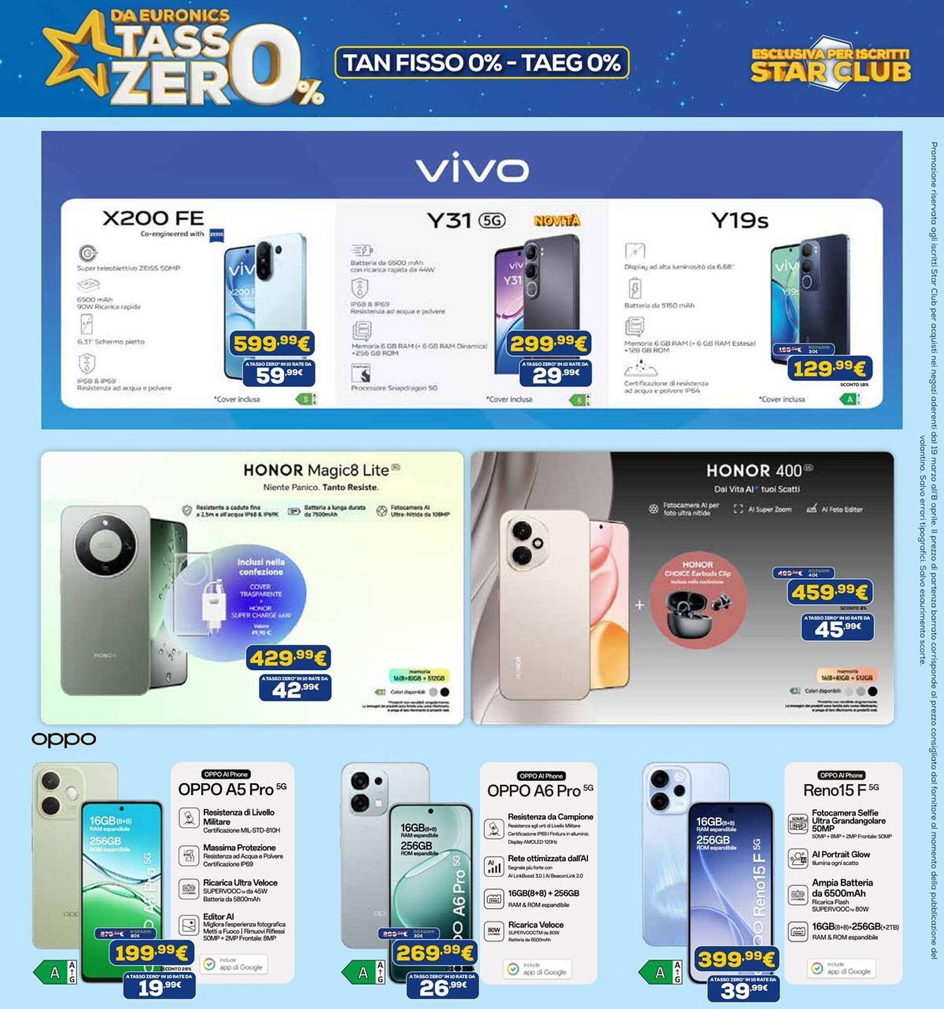 Volantino Euronics (2026-03-19 - 2026-04-08)