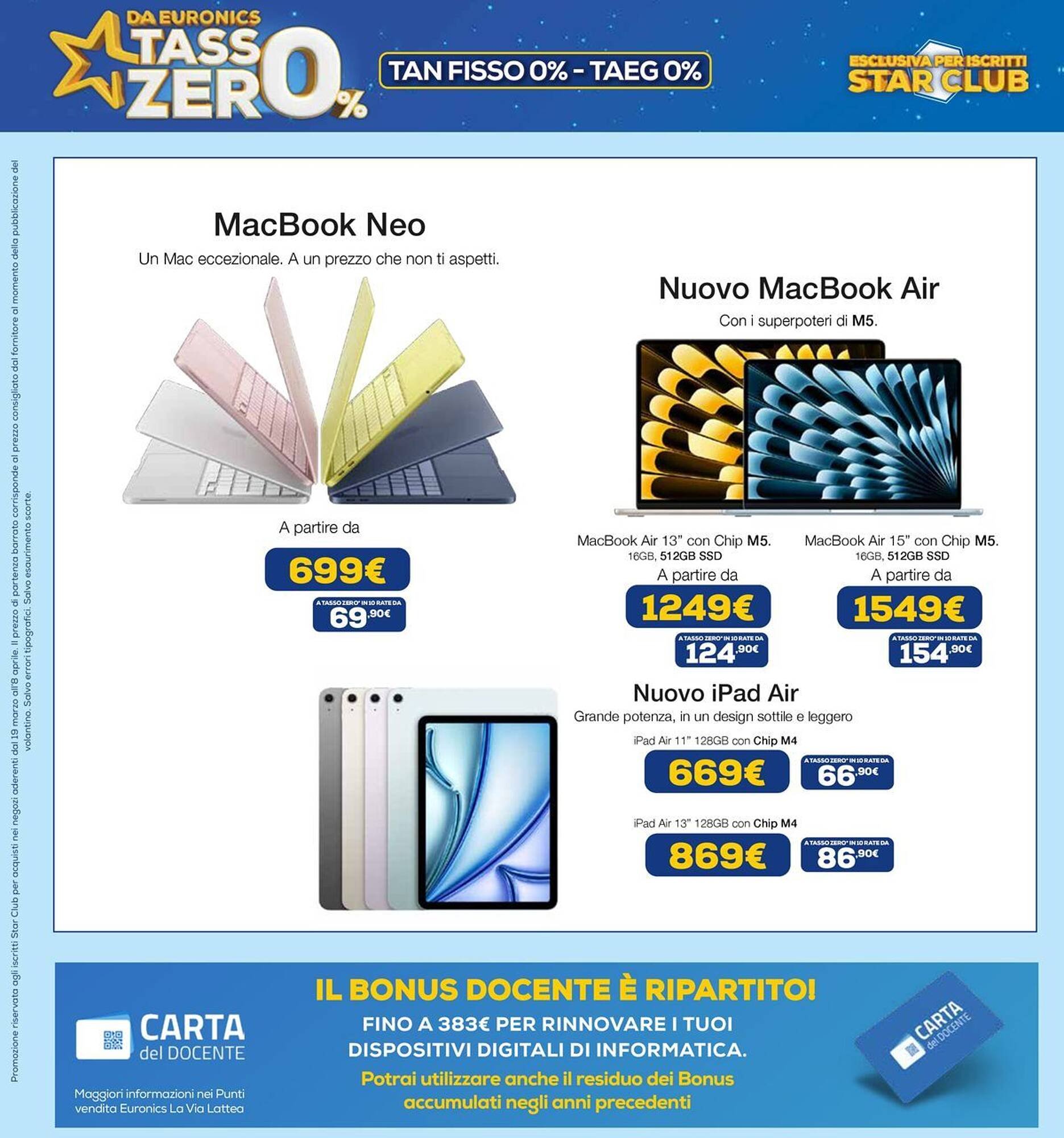 Volantino Euronics (2026-03-19 - 2026-04-08)