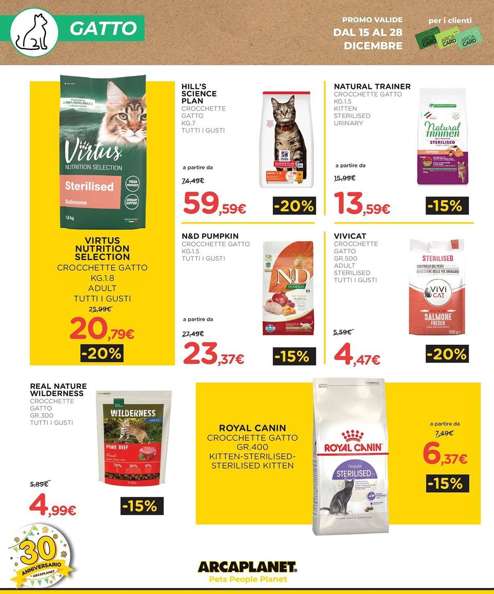 Volantino Arcaplanet (2025-12-15 - 2025-12-21)