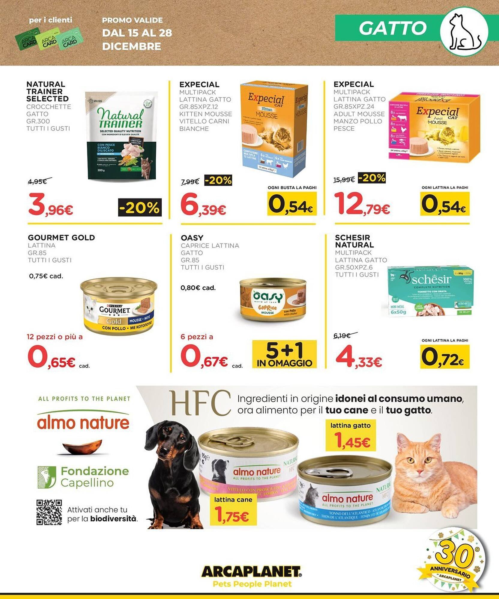 Volantino Arcaplanet (2025-12-15 - 2025-12-21)