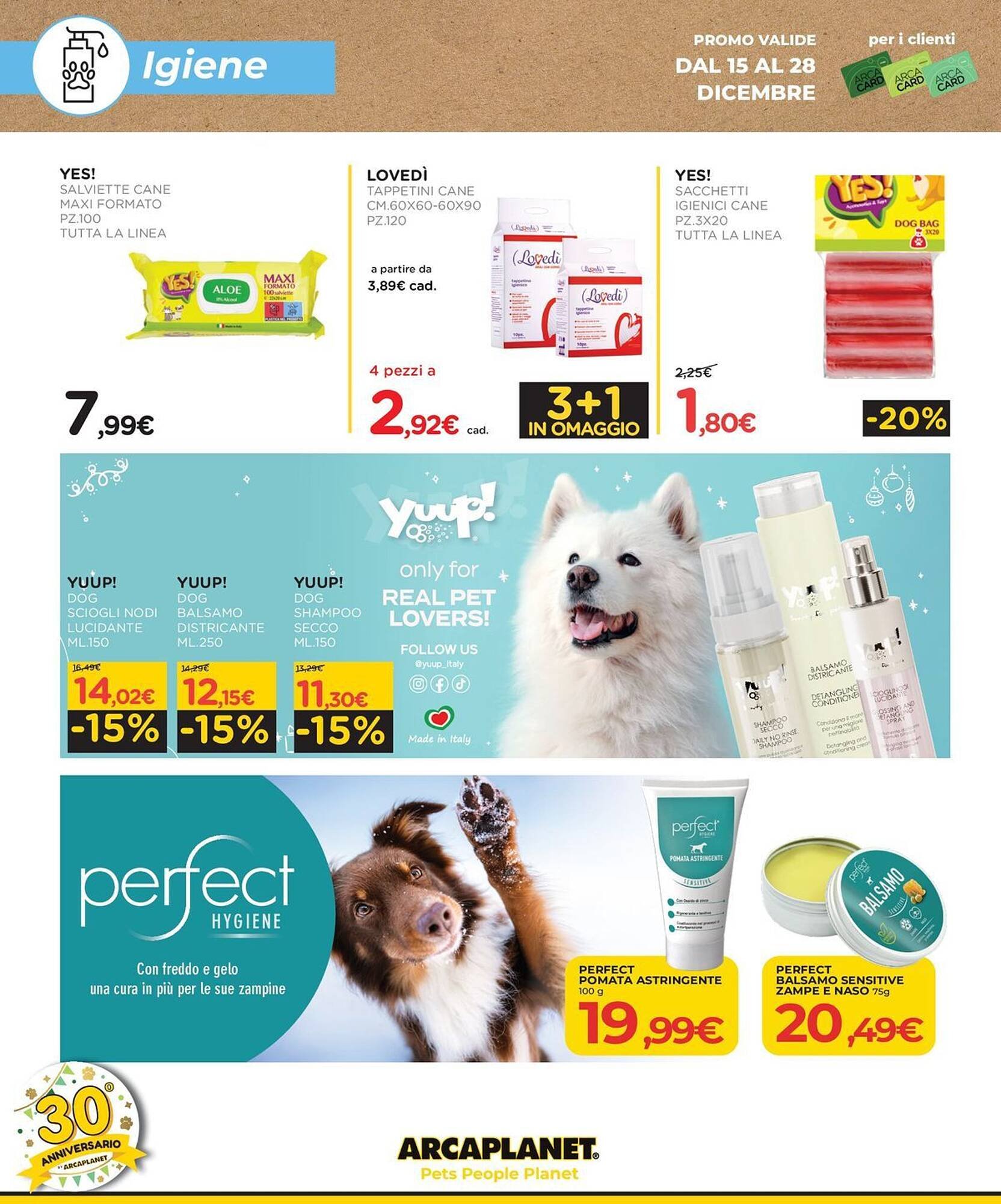 Volantino Arcaplanet (2025-12-15 - 2025-12-21)