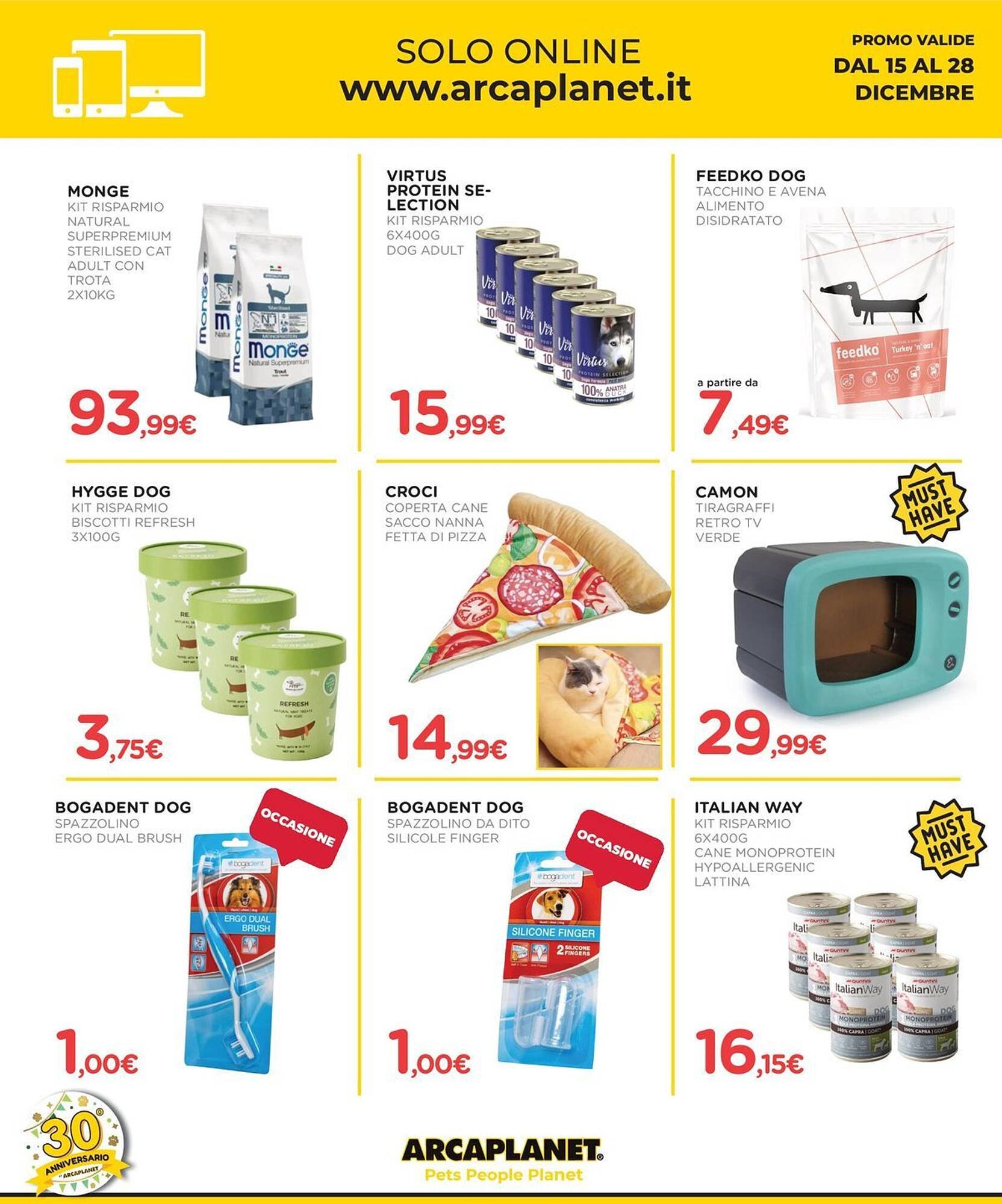 Volantino Arcaplanet (2025-12-15 - 2025-12-21)