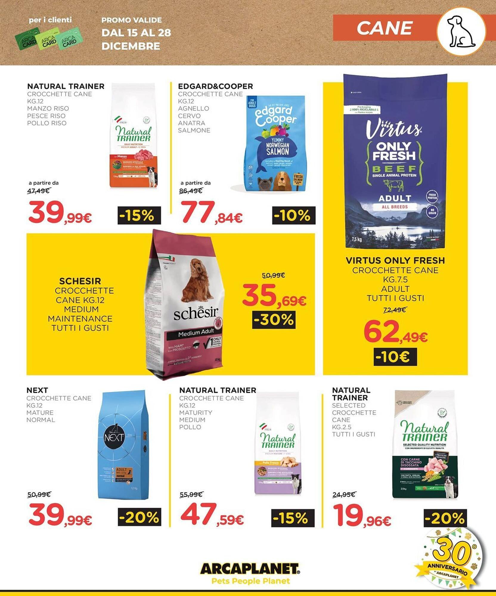 Volantino Arcaplanet (2025-12-15 - 2025-12-21)