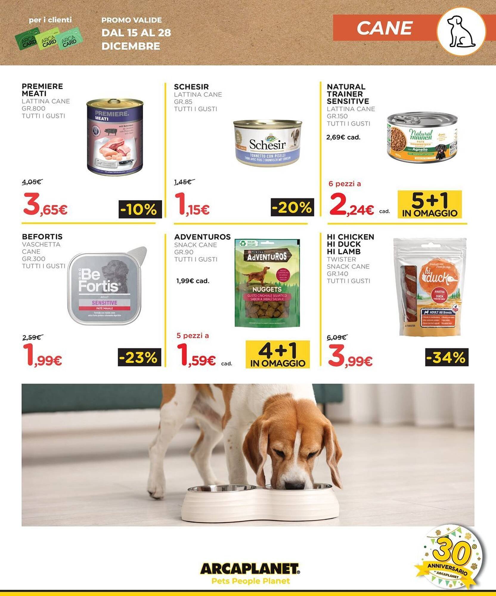 Volantino Arcaplanet (2025-12-15 - 2025-12-21)