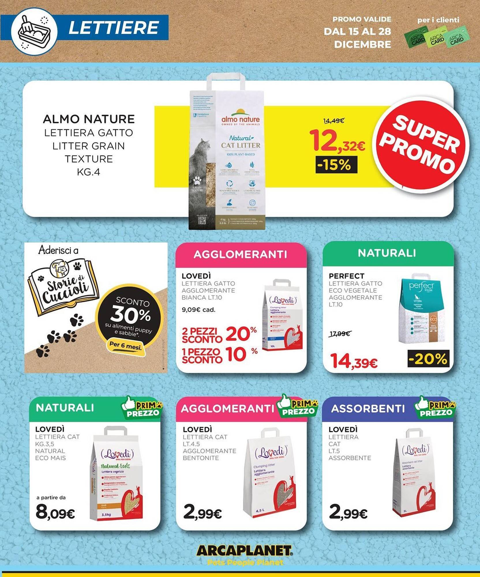 Volantino Arcaplanet (2025-12-15 - 2025-12-21)