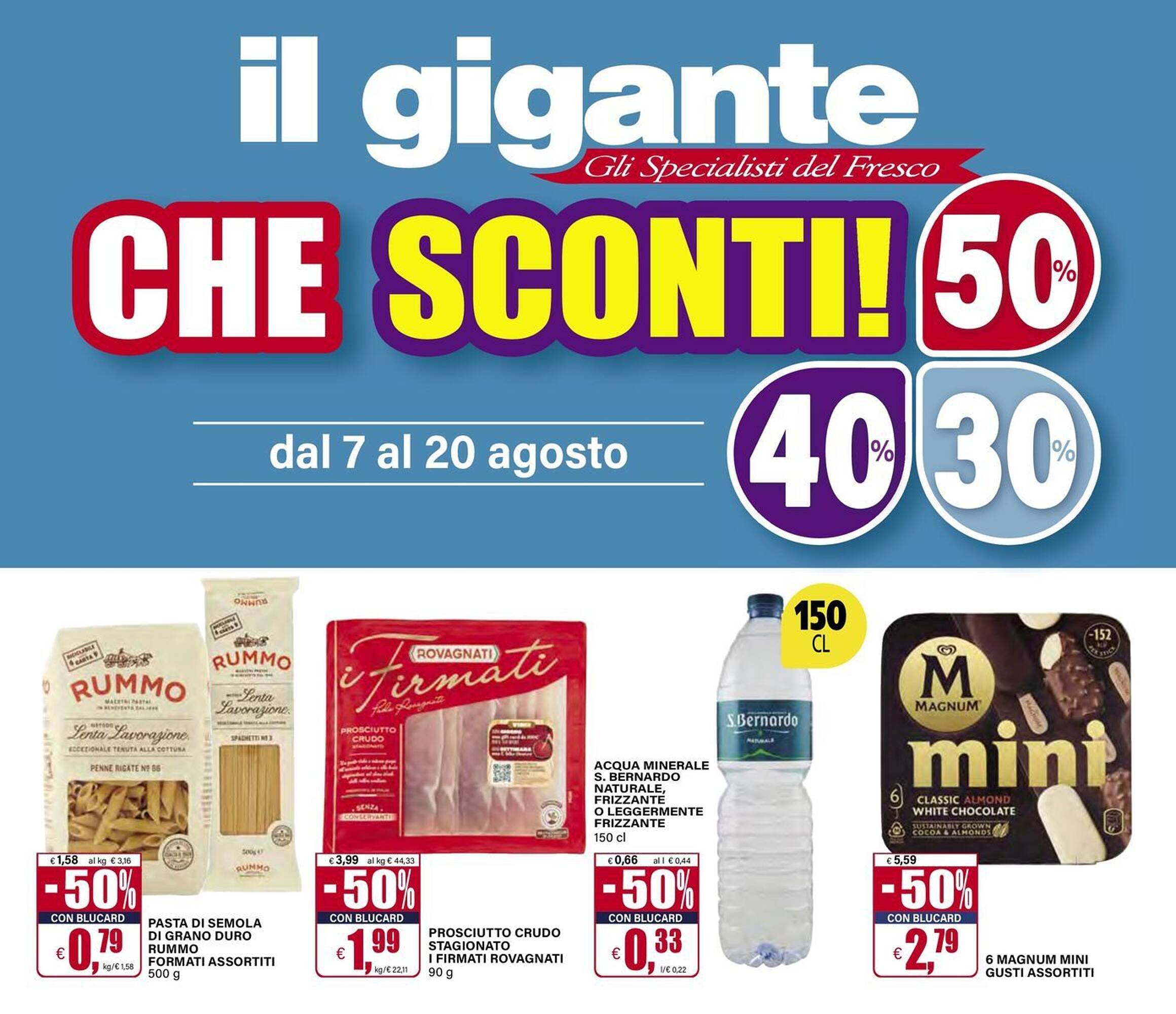 Volantino Il Gigante (2025-08-07 - 2025-08-20)