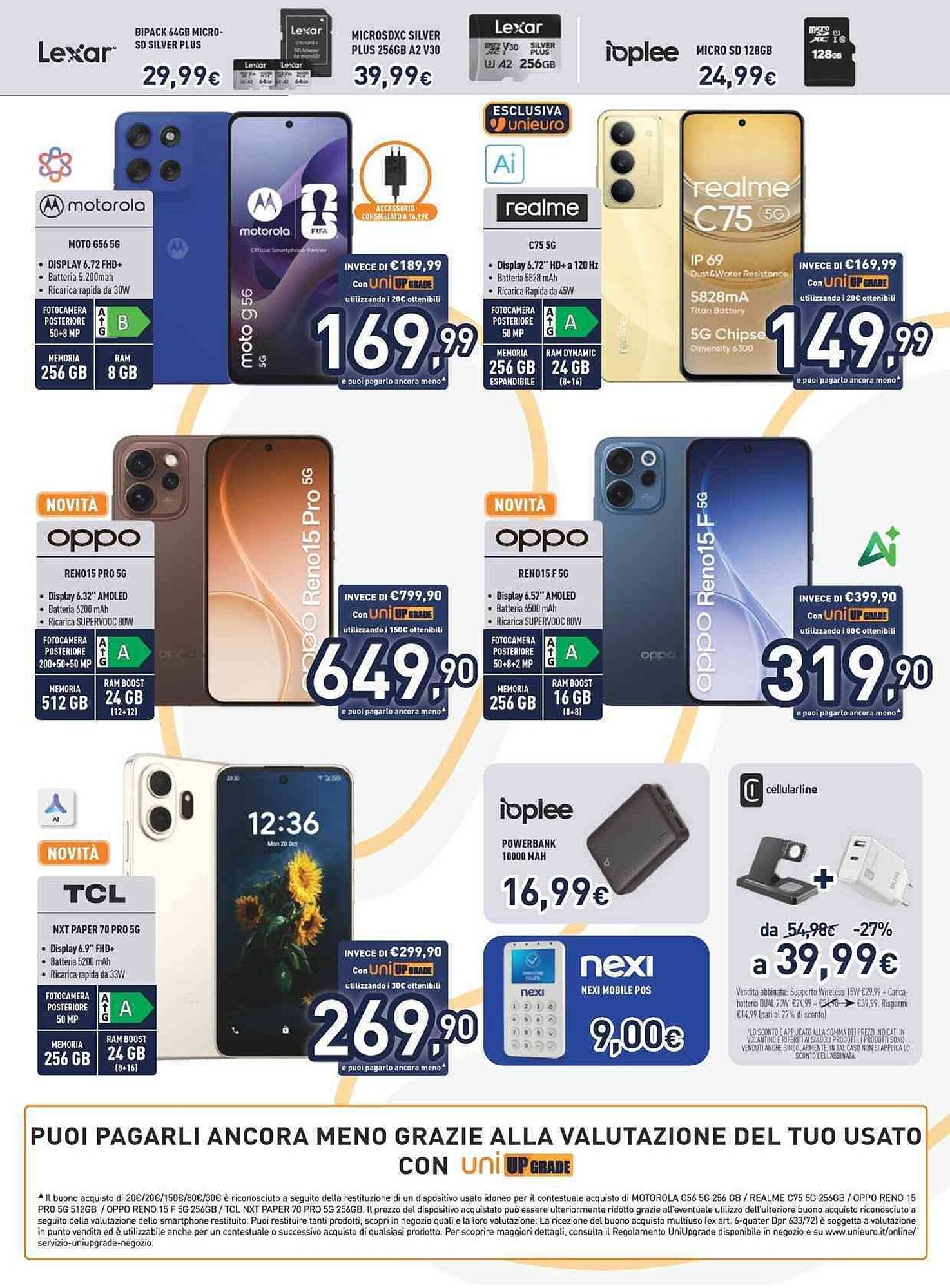 Volantino Unieuro (2026-03-20 - 2026-04-02)