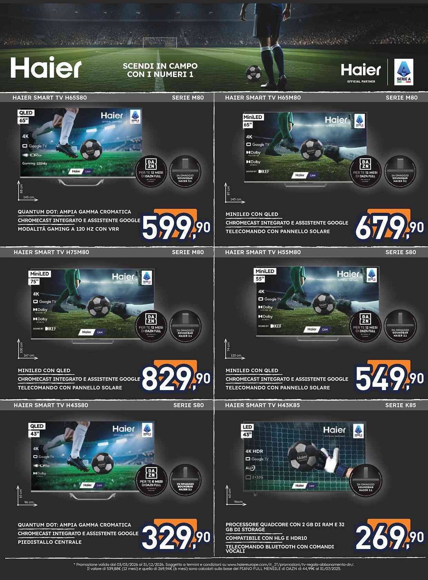 Volantino Unieuro (2026-03-20 - 2026-04-02)