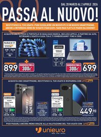 Volantino Unieuro (2026-03-20 - 2026-04-02)