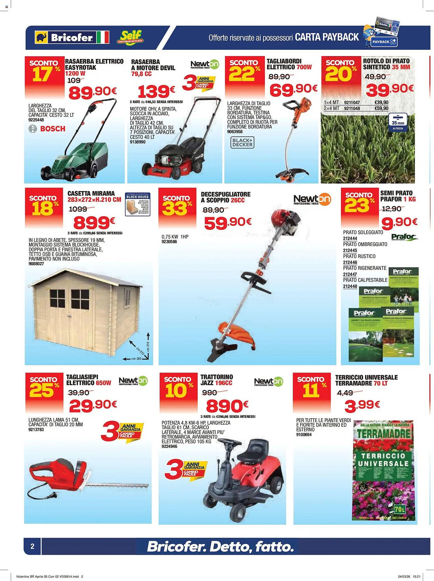 Volantino Self (2026-04-09 - 2026-04-26)