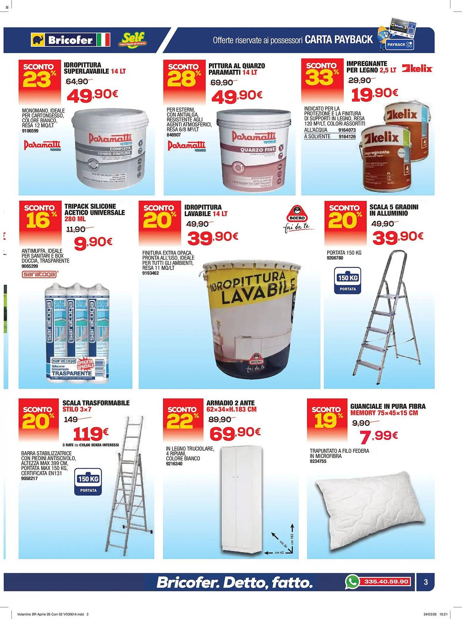 Volantino Self (2026-04-09 - 2026-04-26)