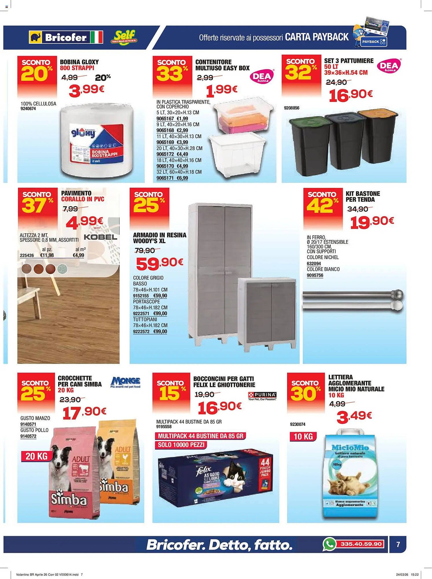 Volantino Self (2026-04-09 - 2026-04-26)