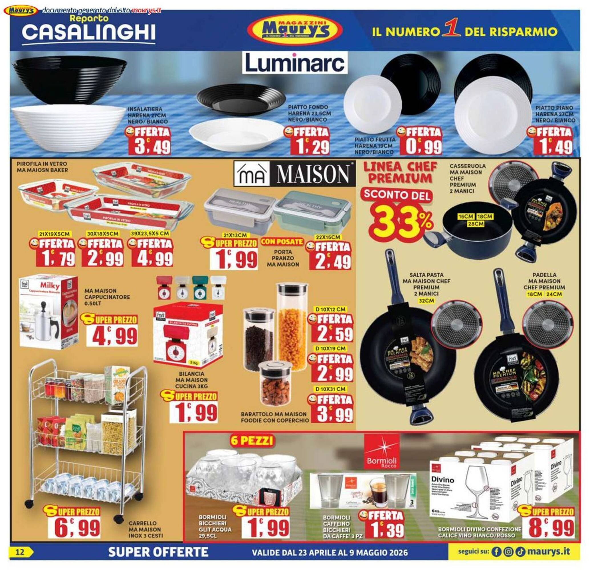 Volantino Maury's (2026-04-23 - 2026-05-09)