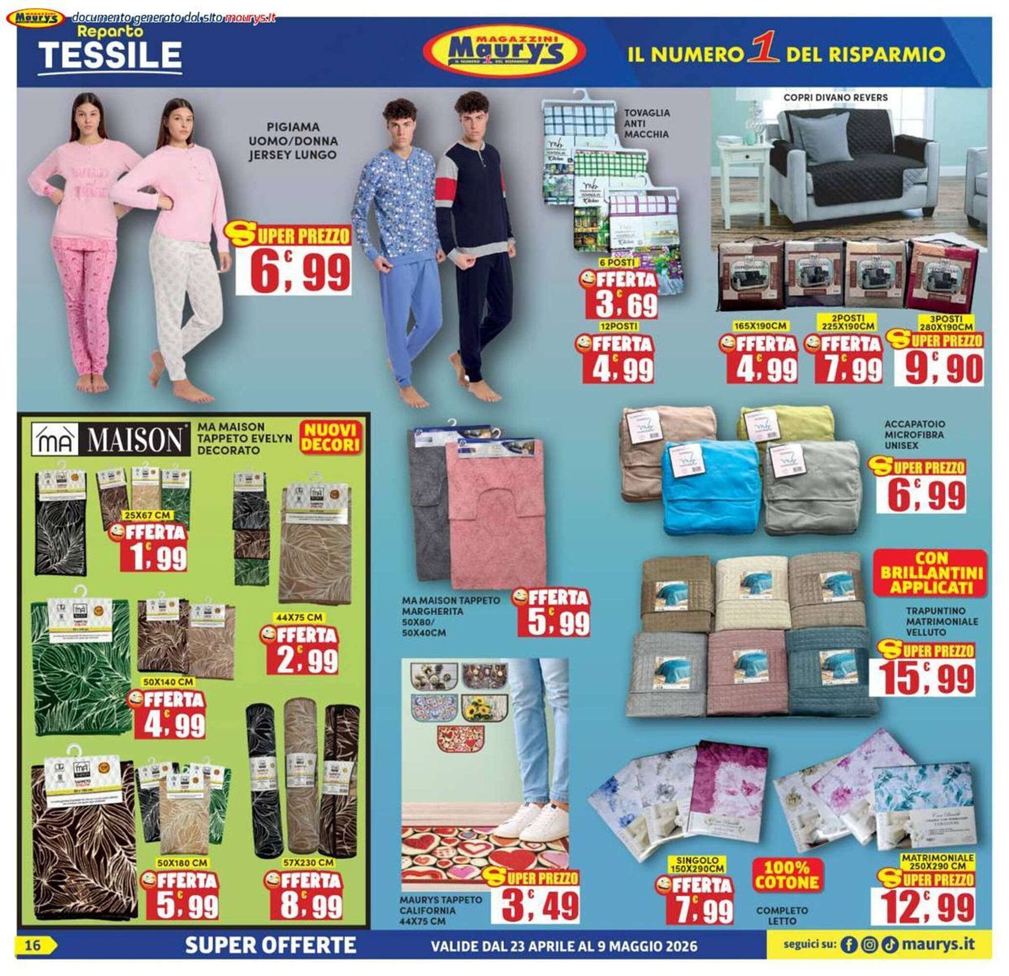 Volantino Maury's (2026-04-23 - 2026-05-09)