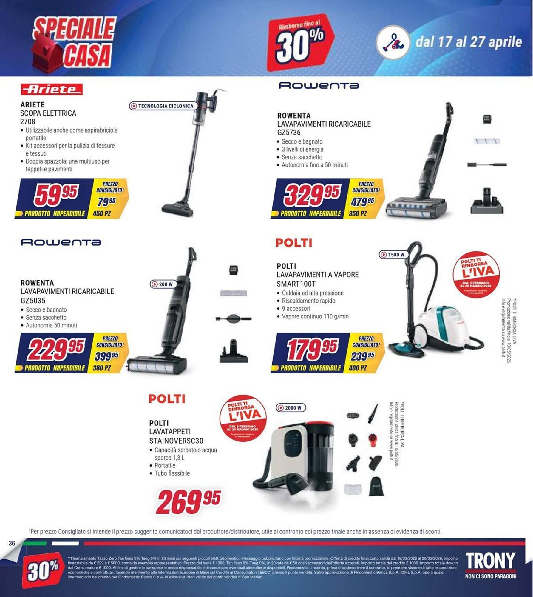 Volantino Trony (2026-04-17 - 2026-04-27)