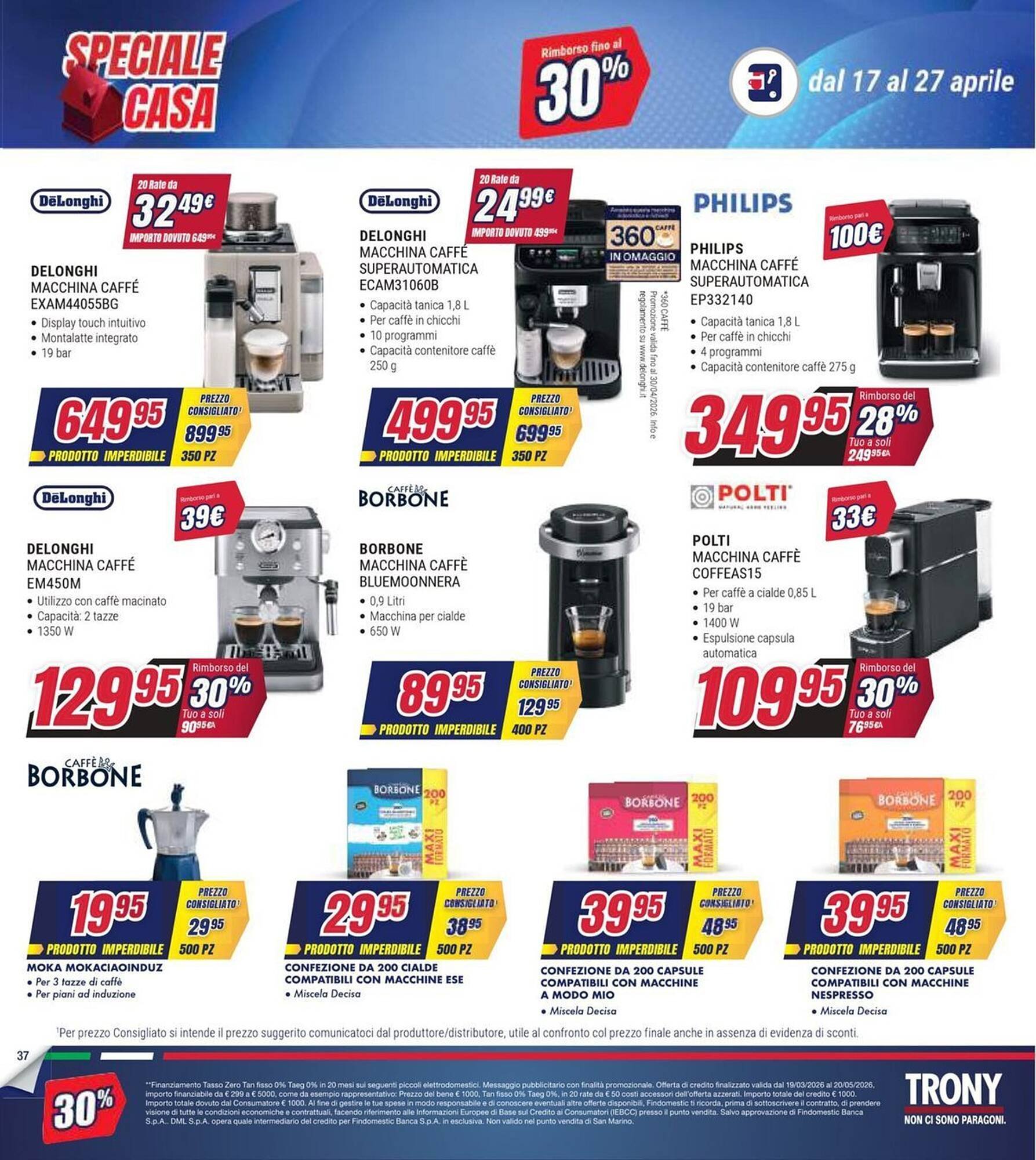 Volantino Trony (2026-04-17 - 2026-04-27)