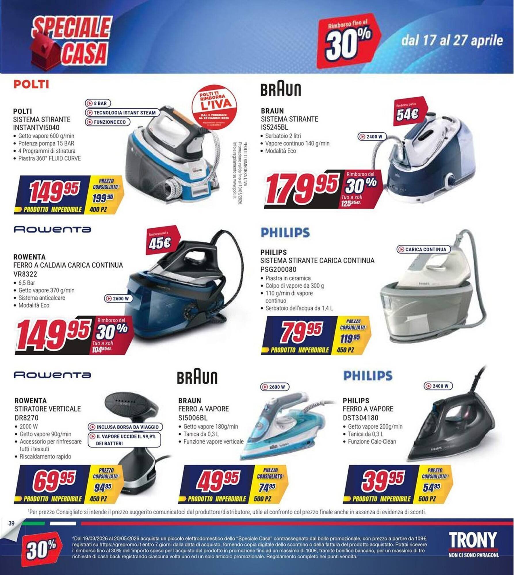 Volantino Trony (2026-04-17 - 2026-04-27)