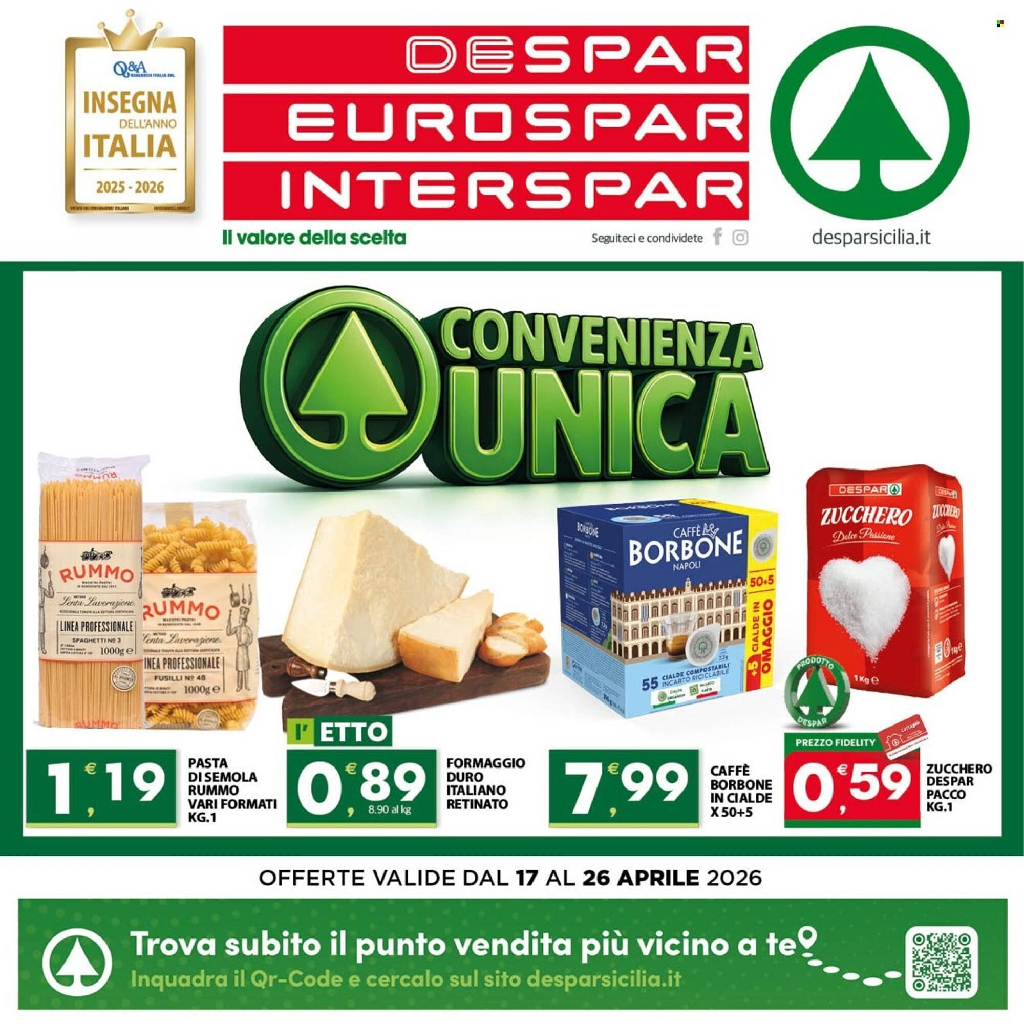 Volantino Eurospar (2026-04-17 - 2026-04-26)