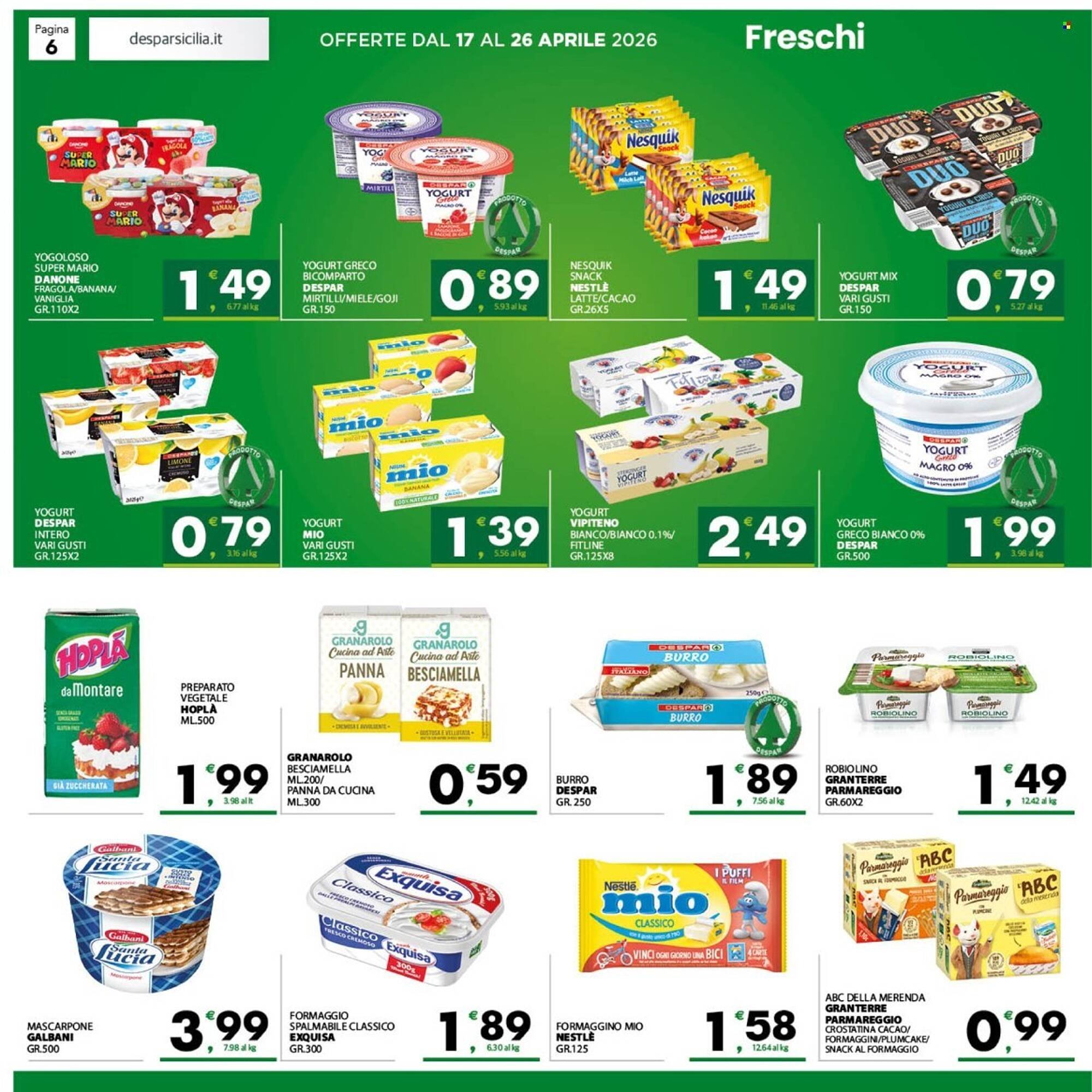 Volantino Eurospar (2026-04-17 - 2026-04-26)