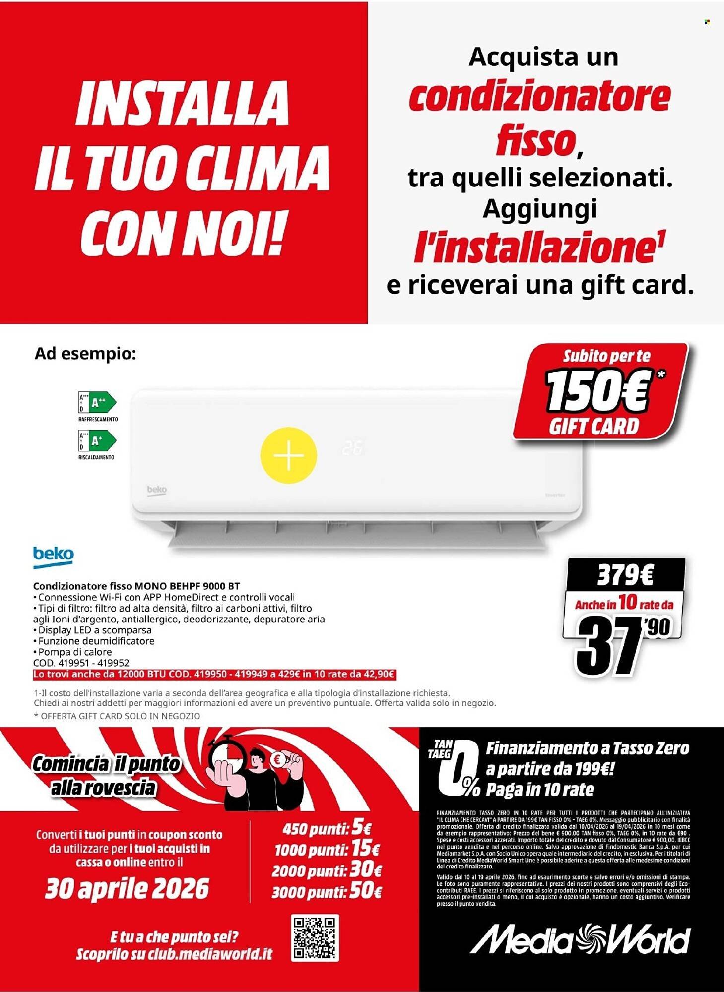 Volantino MediaWorld (2026-04-10 - 2026-04-19)