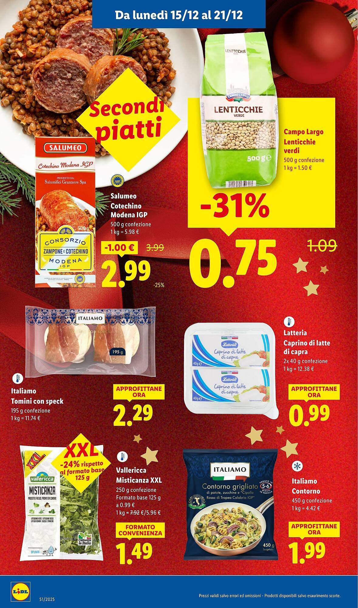 Volantino Lidl (2025-12-15 - 2025-12-21)