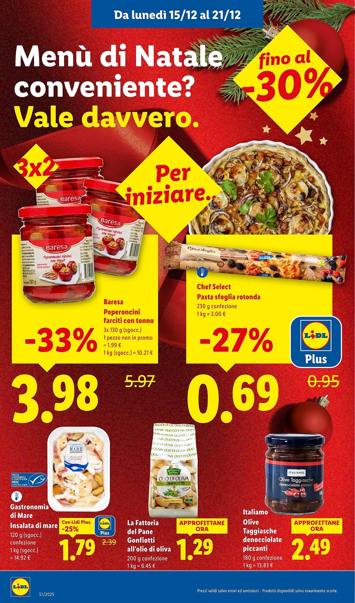 Volantino Lidl (2025-12-15 - 2025-12-21)