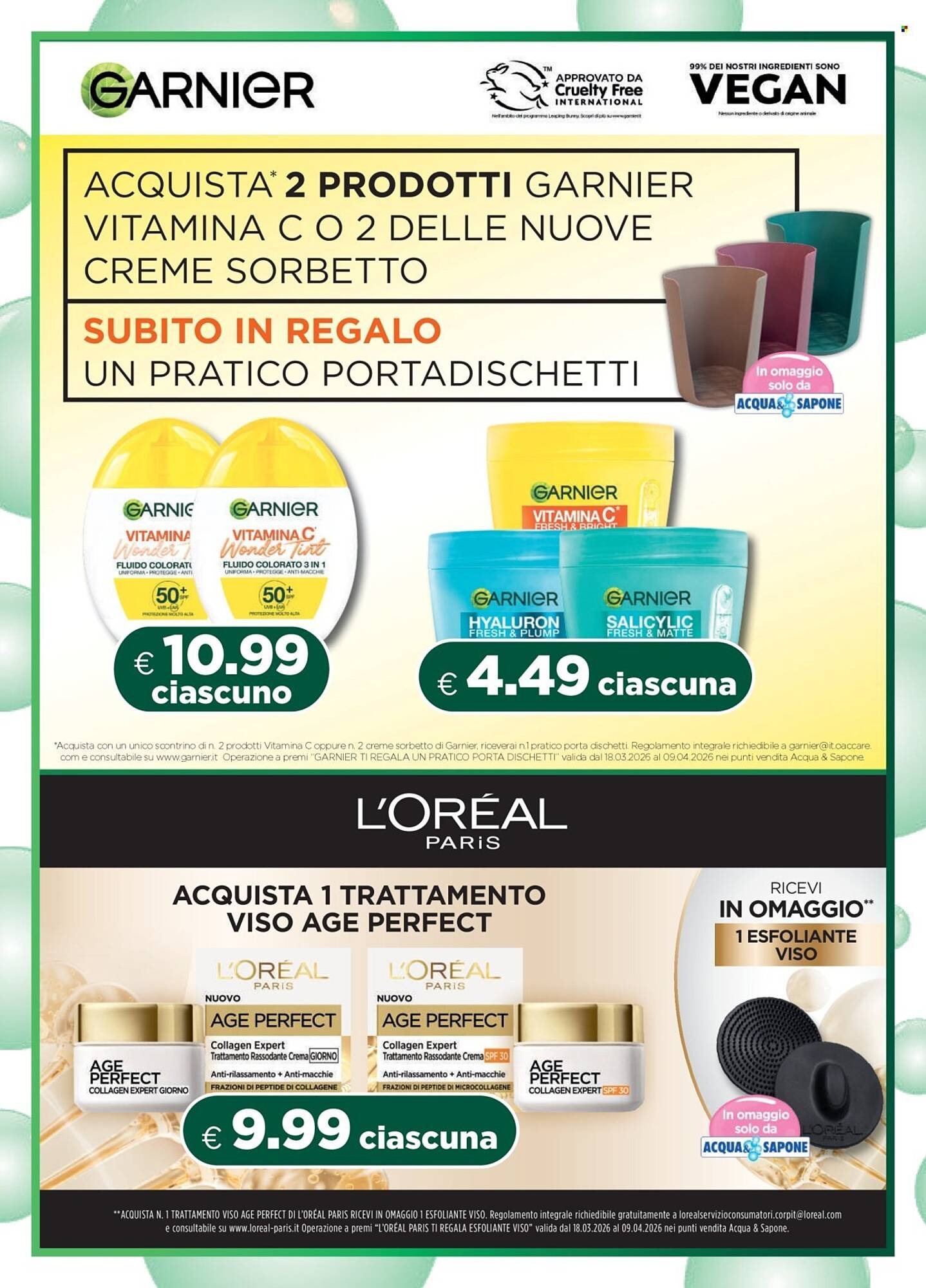 Volantino Acqua &amp; Sapone (2026-03-15 - 2026-04-04)